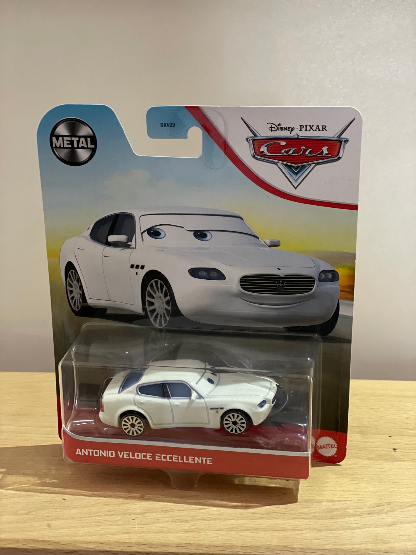 Disney Pixar Cars by MATTEL, ANTONIO VELOCE ECCELLENTE - BNIP