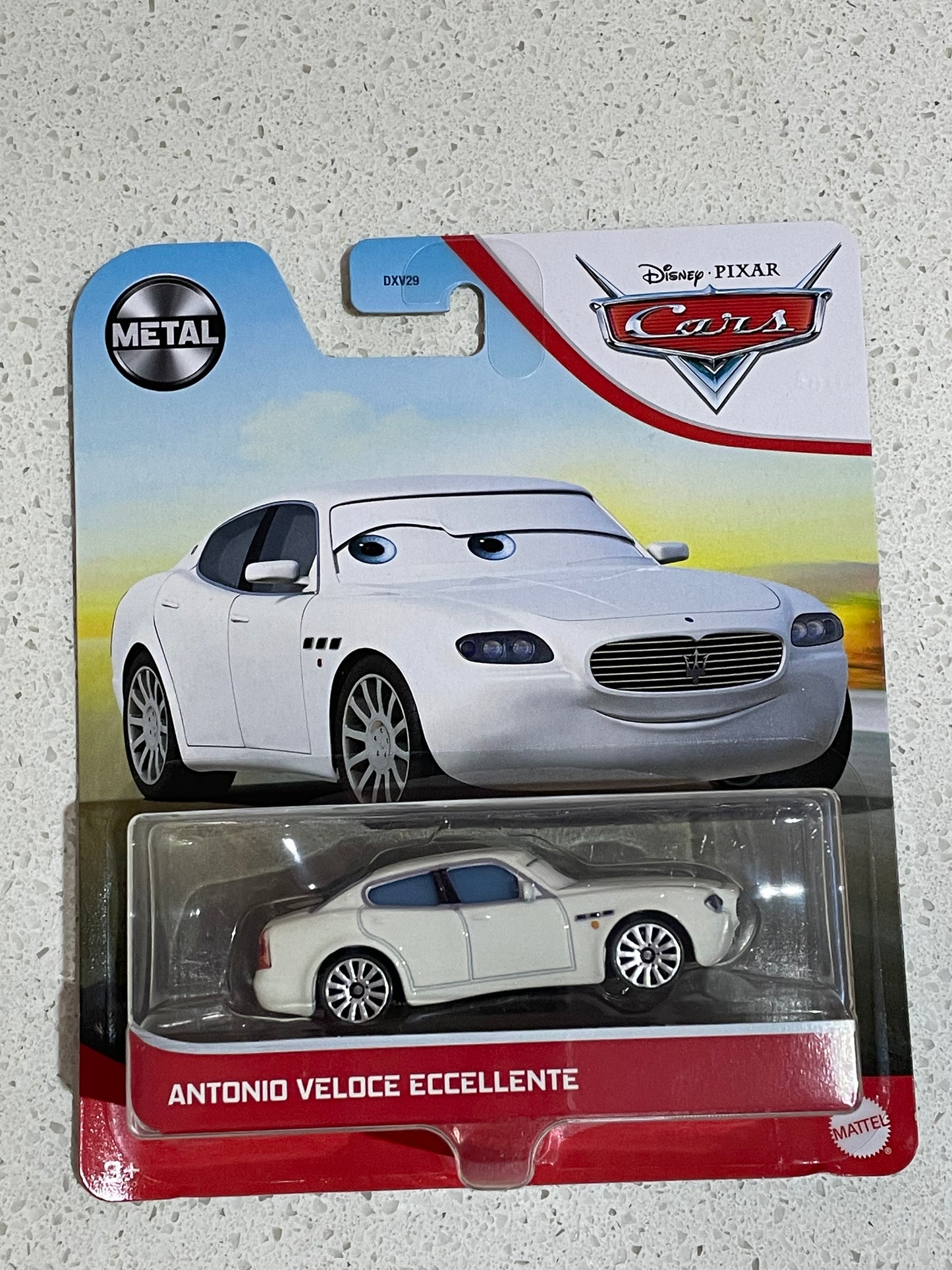 Disney Pixar Cars by MATTEL, ANTONIO VELOCE ECCELLENTE - BNIP