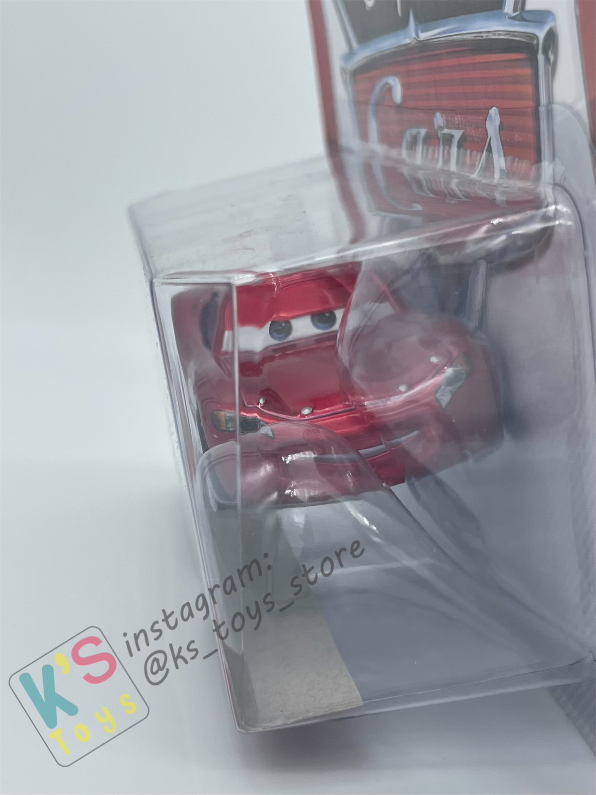 DISNEY PIXAR CARS BY MATTEL 1:55, CRUISING LIGHTNING MCQUEEN - BNIP
