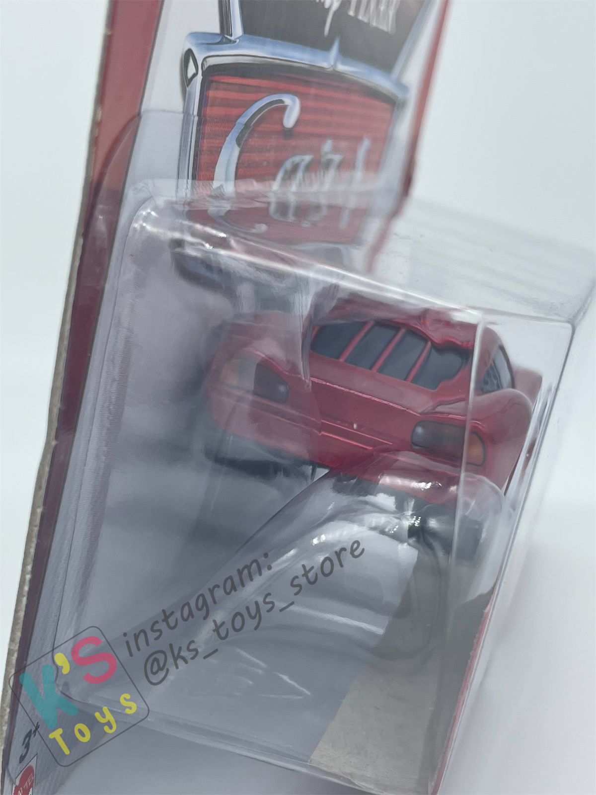 DISNEY PIXAR CARS BY MATTEL 1:55, CRUISING LIGHTNING MCQUEEN - BNIP