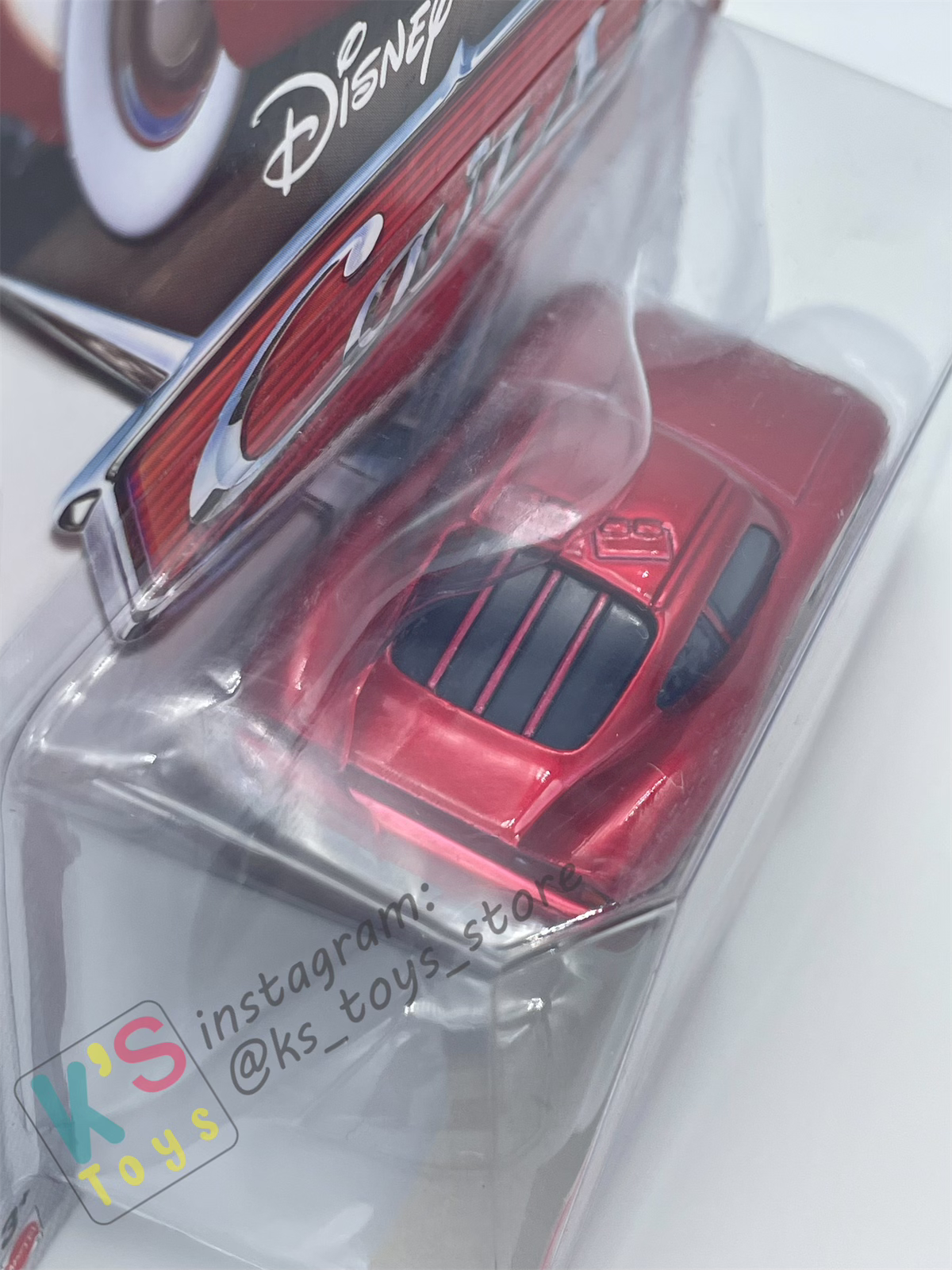 DISNEY PIXAR CARS BY MATTEL 1:55, CRUISING LIGHTNING MCQUEEN - BNIP