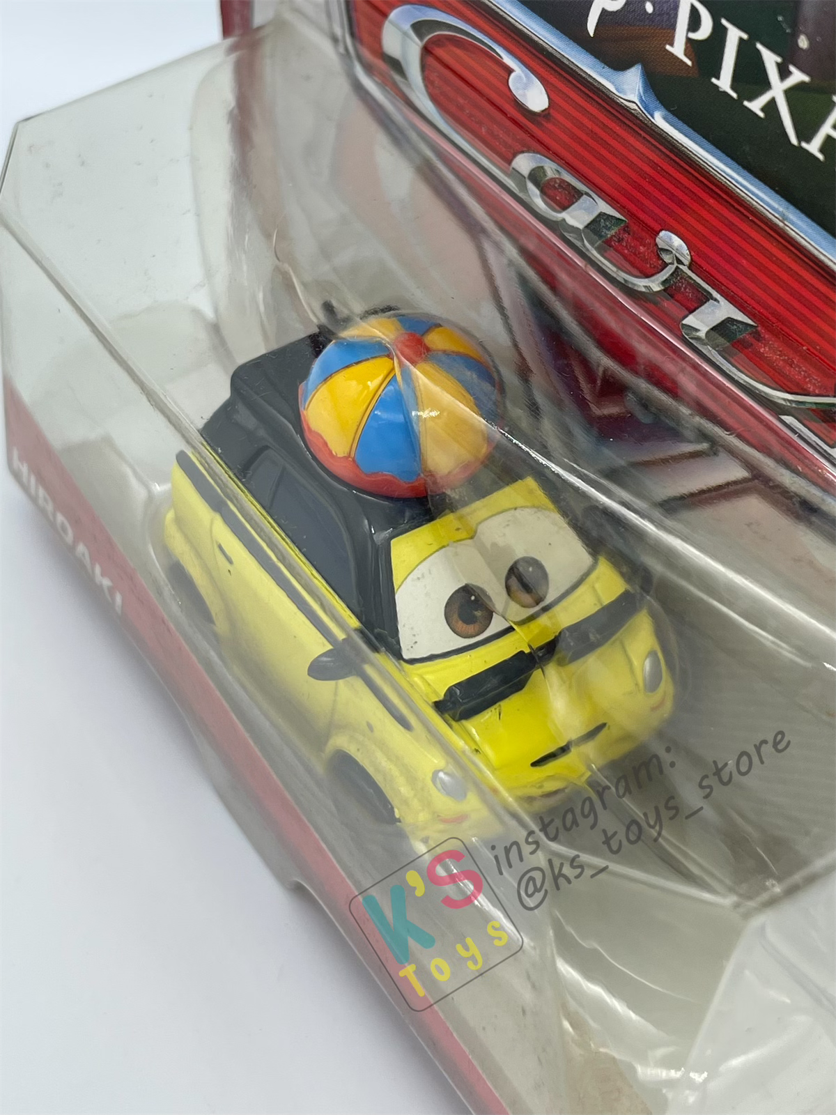 SUPER CHASE - RARE DISNEY PIXAR CARS "HIROAKI" CARS 2 - BNIP