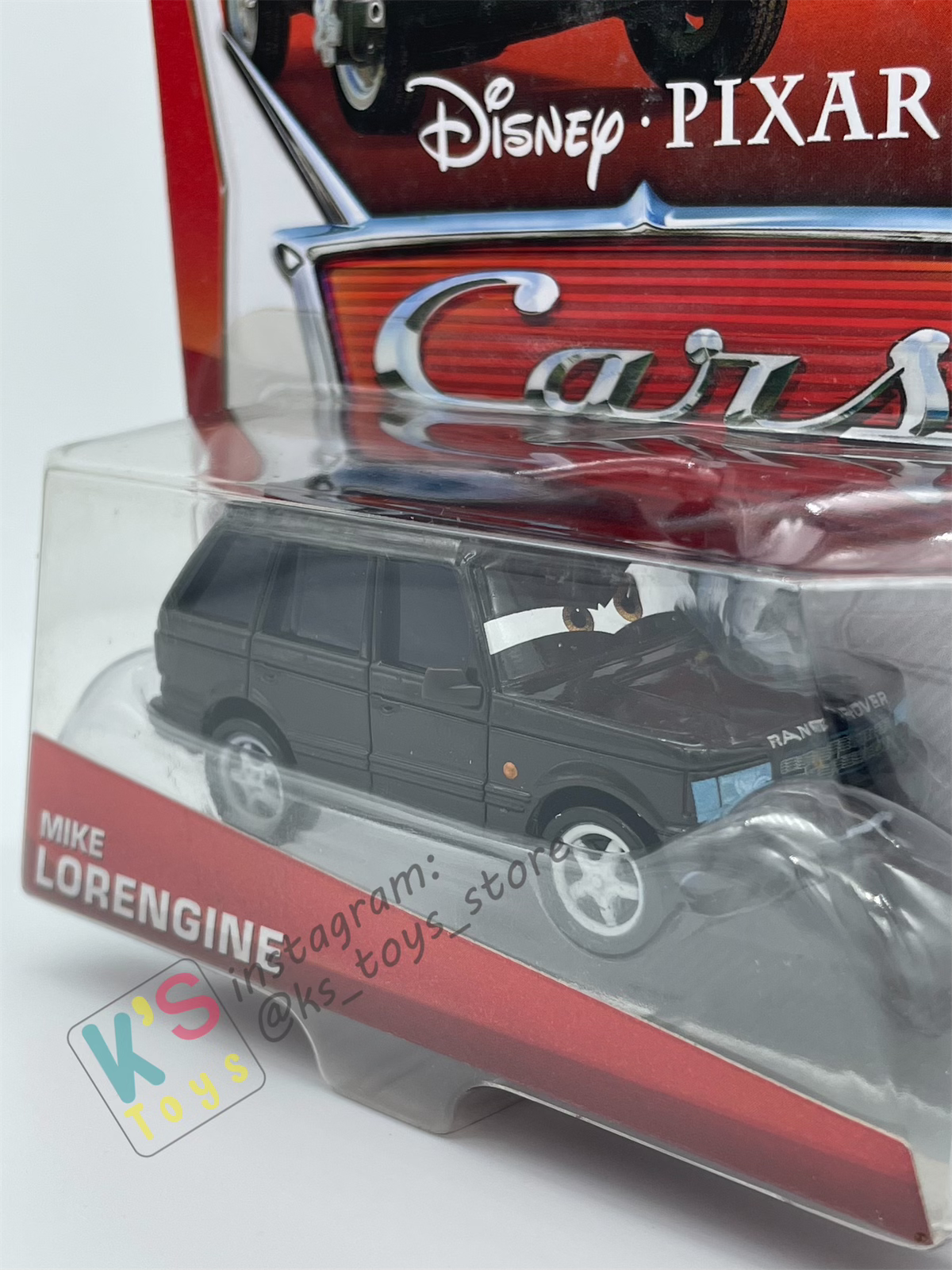 DISNEY PIXAR CARS BY MATTEL 1:55, MIKE LORENGINE - PALACE CHAOS SERIES - BNIP