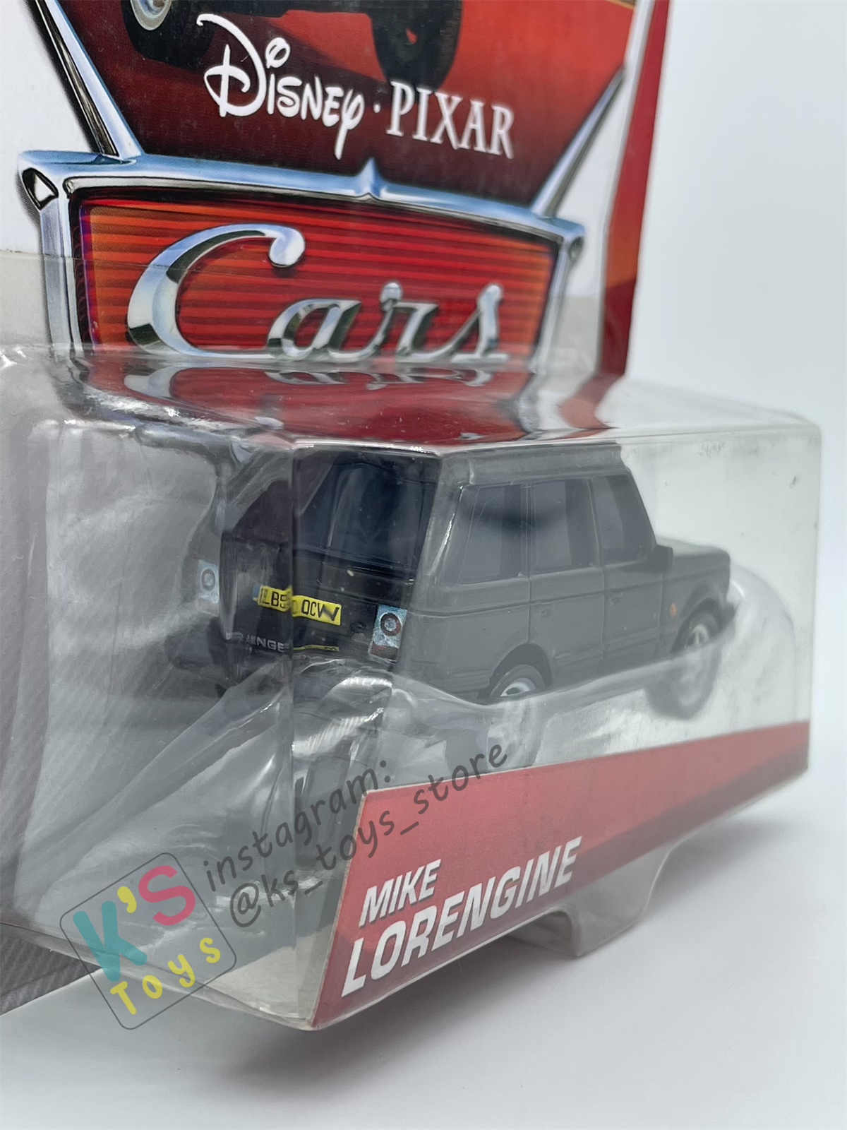 DISNEY PIXAR CARS BY MATTEL 1:55, MIKE LORENGINE - PALACE CHAOS SERIES - BNIP