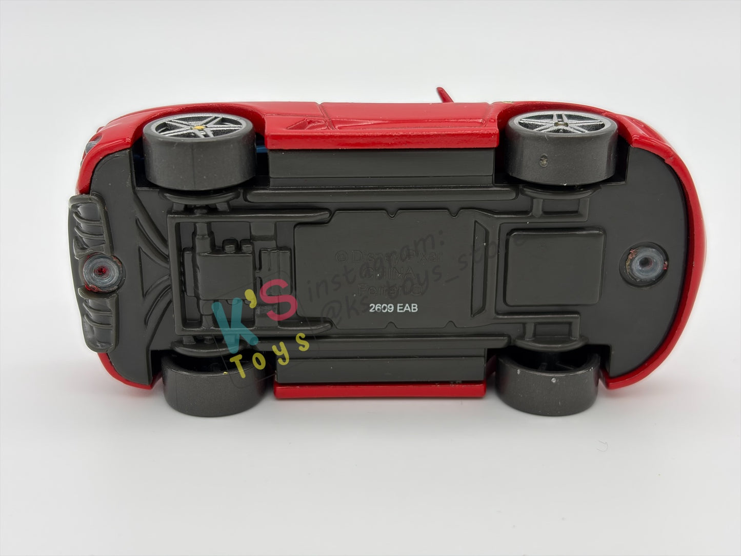 PRE-OWNED / LOOSE DISNEY PIXAR CARS - "FERRARI F430" CARS 2 SERIES - MINT/NEAR MINT CONDITION