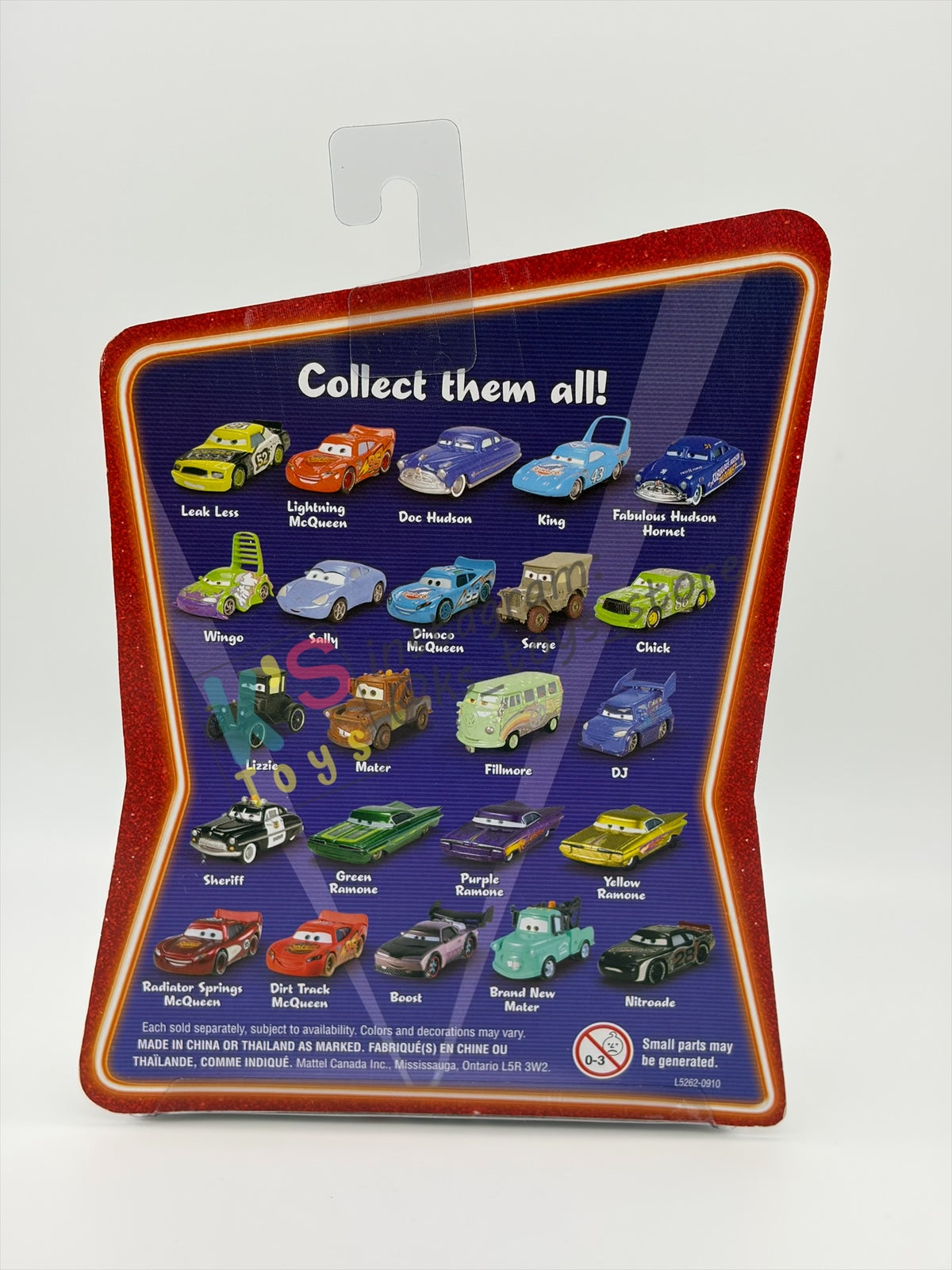 DISNEY PIXAR CARS BY MATTEL, GREEN RAMONE - SUPERCHARGED SERIES - BNIP