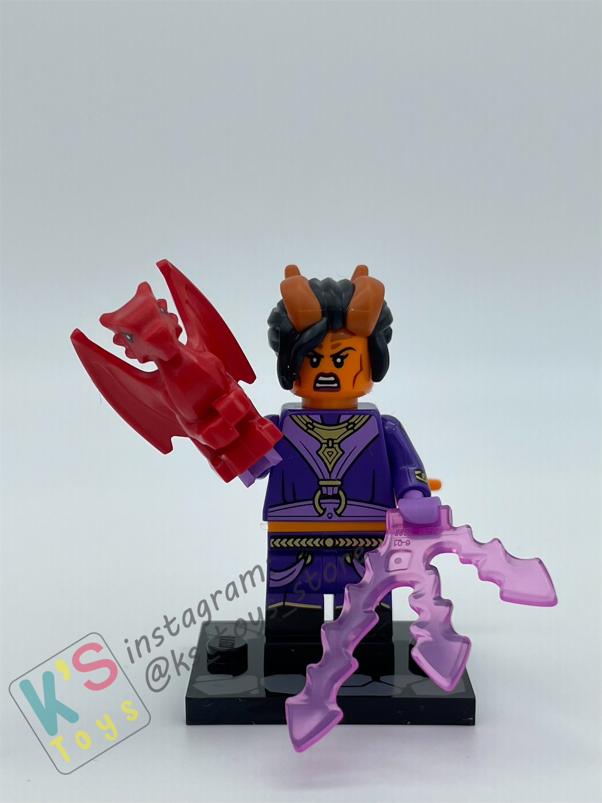 TIEFLING SORCERER - Lego Minifigures 71047 Dungeons and Dragons - 01 October 2024 Released in Australia