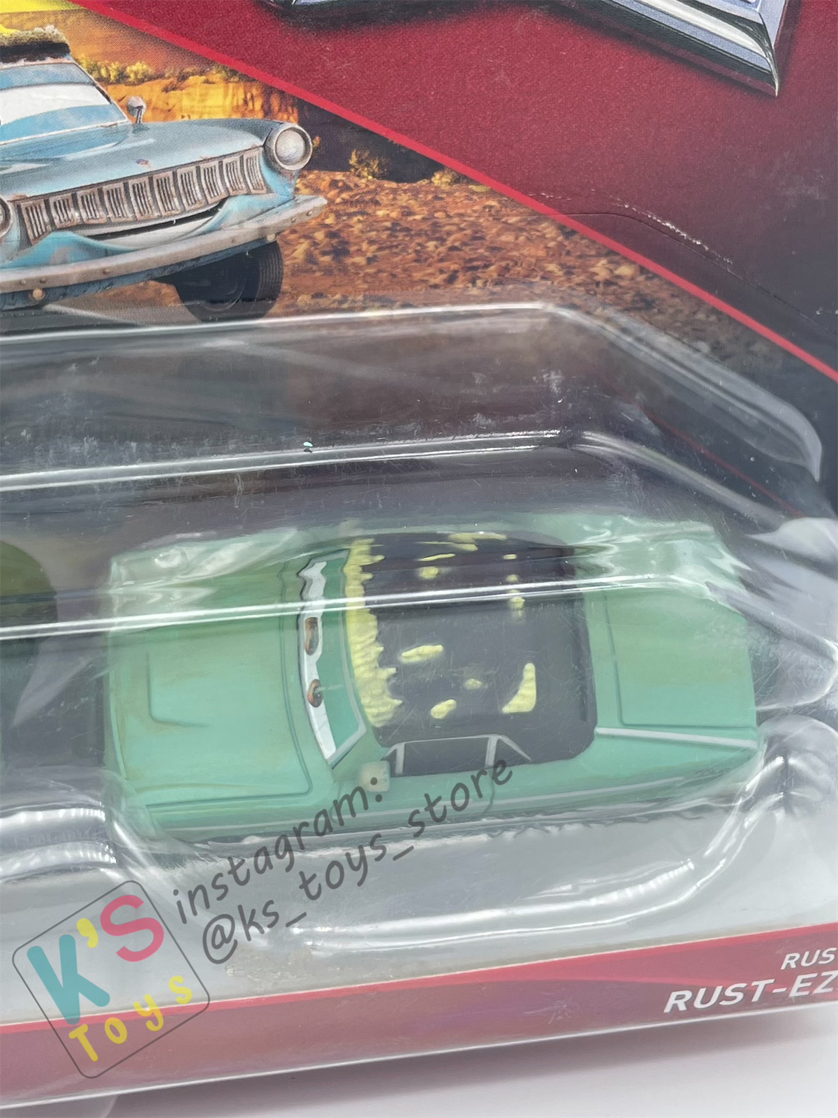 Disney Pixar Cars 1:55 by Mattel 2-Pack DUSTY RUST-EZE AND RUSTY RUST-EZE - RUST-EZE RACING CENTER SERIES - BNIP