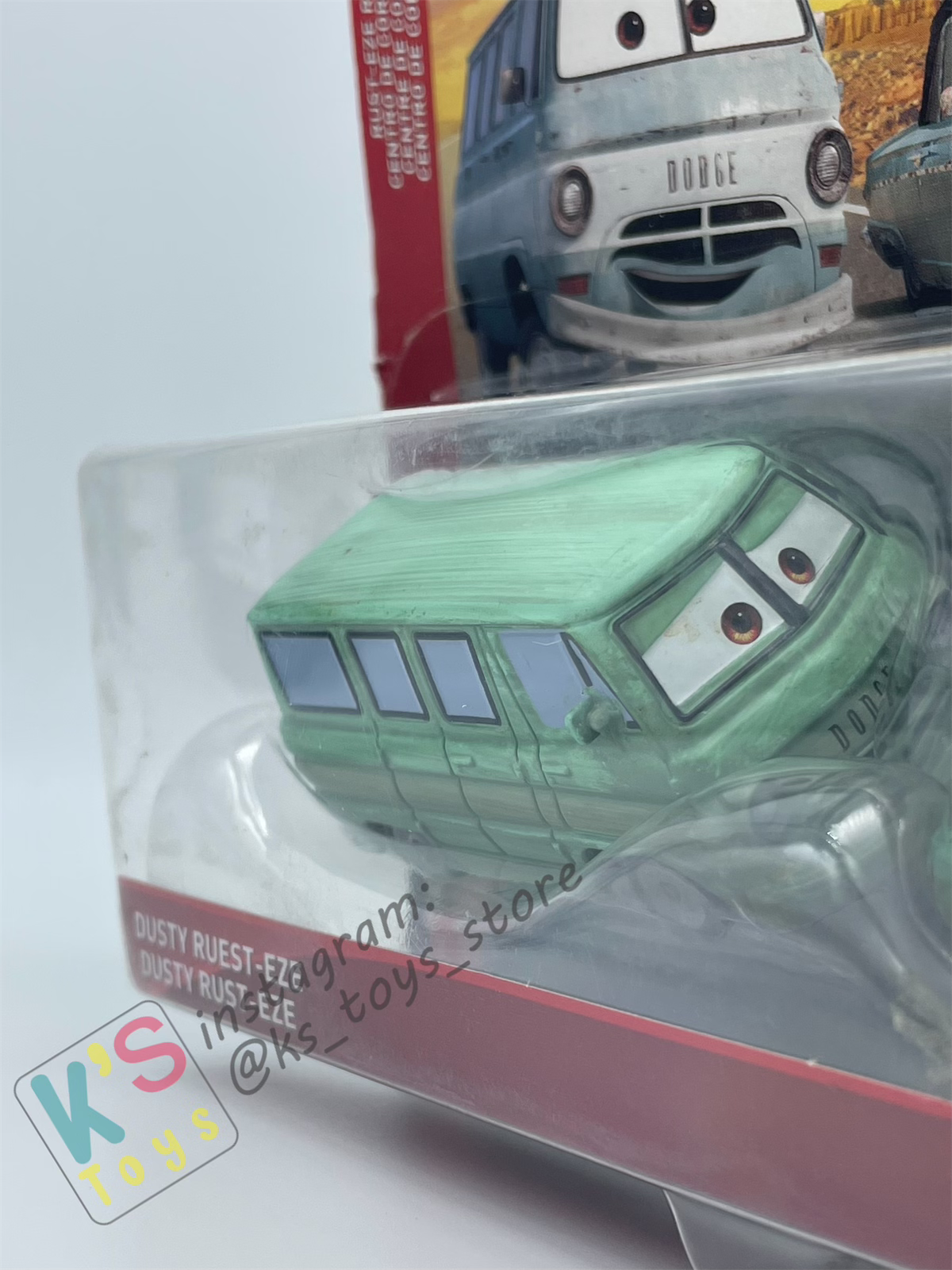 Disney Pixar Cars 1:55 by Mattel 2-Pack DUSTY RUST-EZE AND RUSTY RUST-EZE - RUST-EZE RACING CENTER SERIES - BNIP