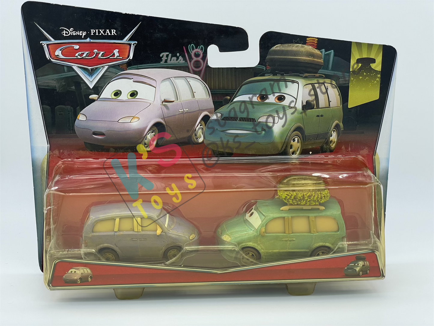 Disney Pixar Cars 1:55 by Mattel 2-Pack MINI AND VAN LOST IN THE DESSERT SERIES - BNIP