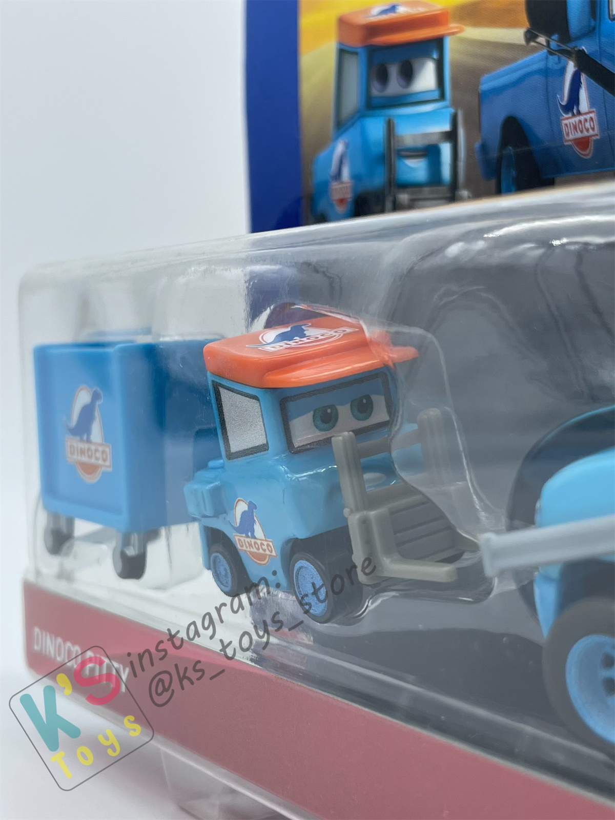 Disney Pixar Cars 1:55 by Mattel 2-Pack DINOCO PITTY and ROGER WHEELER - DINOCO 400 SERIES - BNIP