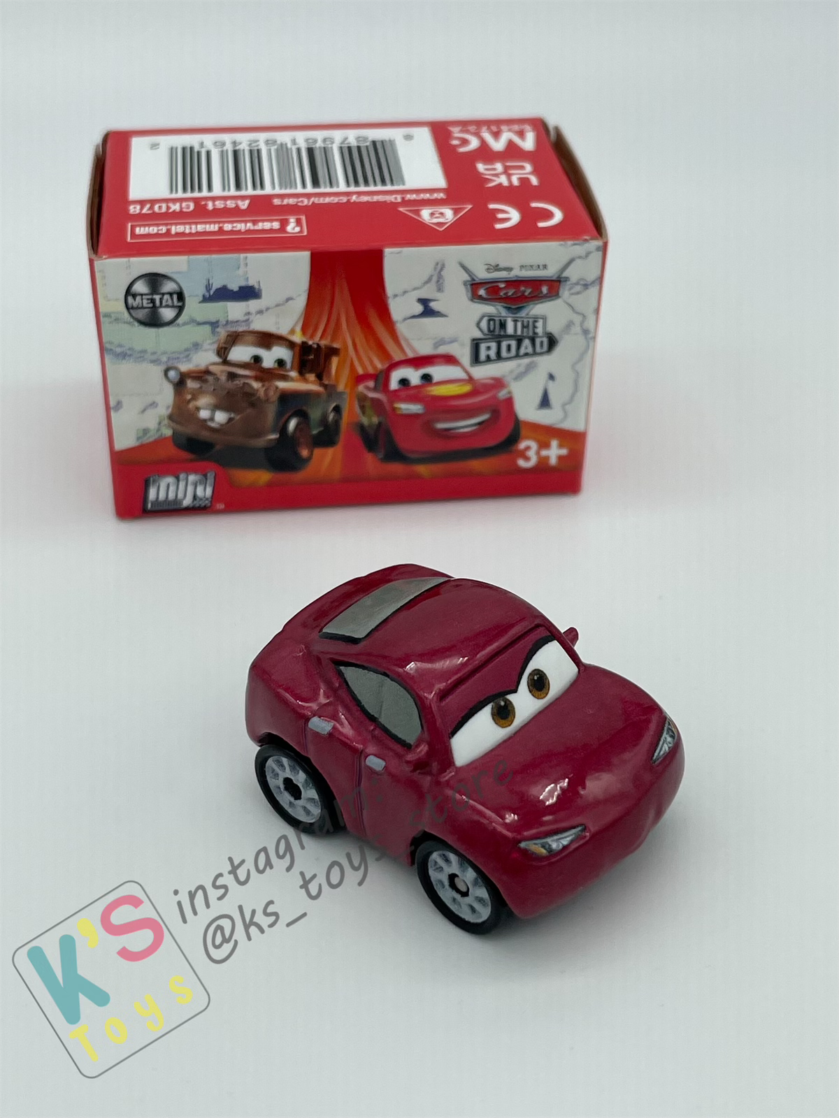 Mini Racers Pixar Disney Cars, 2023 Series 1 #08 NATALIE CERTAIN - BNIB