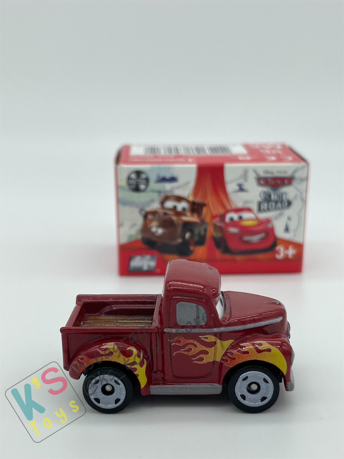 Mini Racers Pixar Disney Cars, 2023 Series 1 #12 HOTROD SMOKEY - BNIB