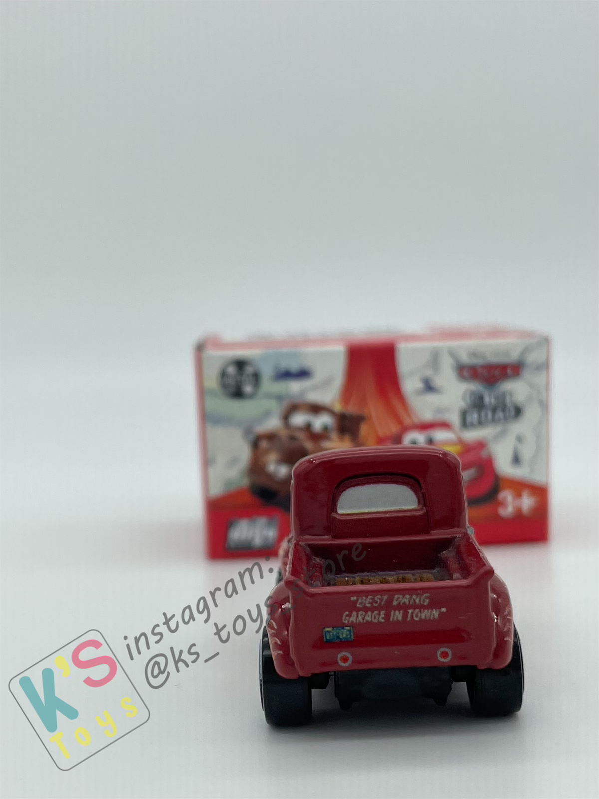 Mini Racers Pixar Disney Cars, 2023 Series 1 #12 HOTROD SMOKEY - BNIB