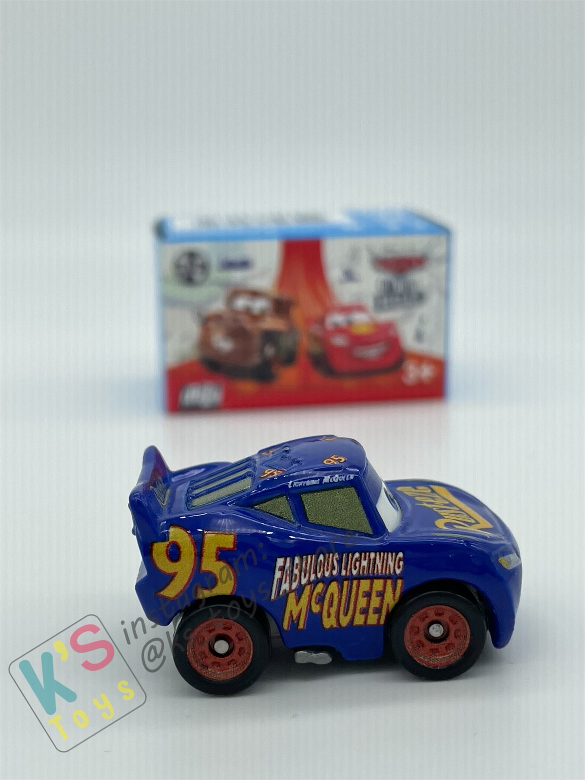 Mini Racers Pixar Disney Cars, 2023 Series 2 #17 FABULOUS LIGHTNING MCQUEEN - BNIB