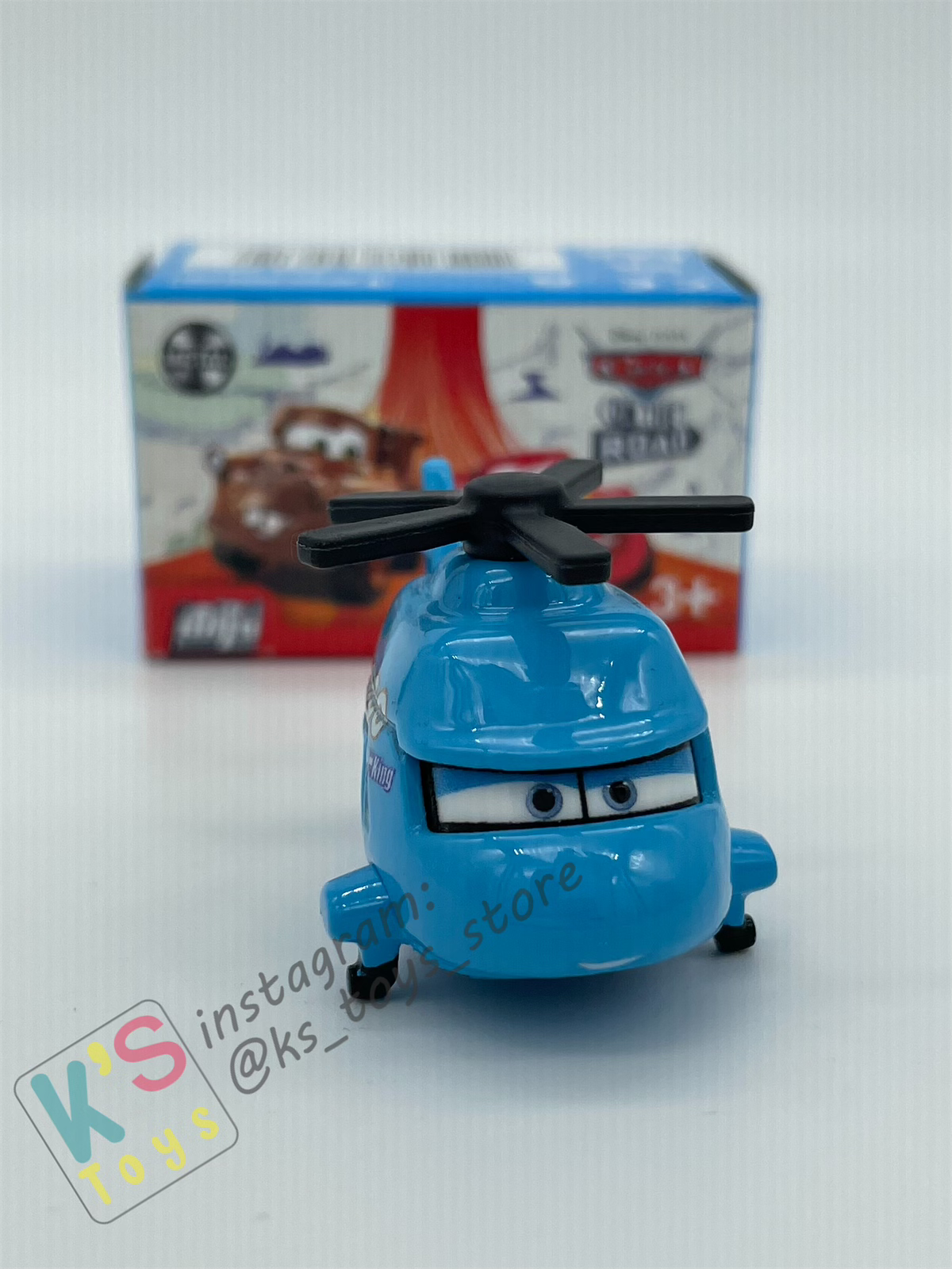 Mini Racers Pixar Disney Cars, 2023 Series 2 #22 ROTOR TURBOSKY - BNIB
