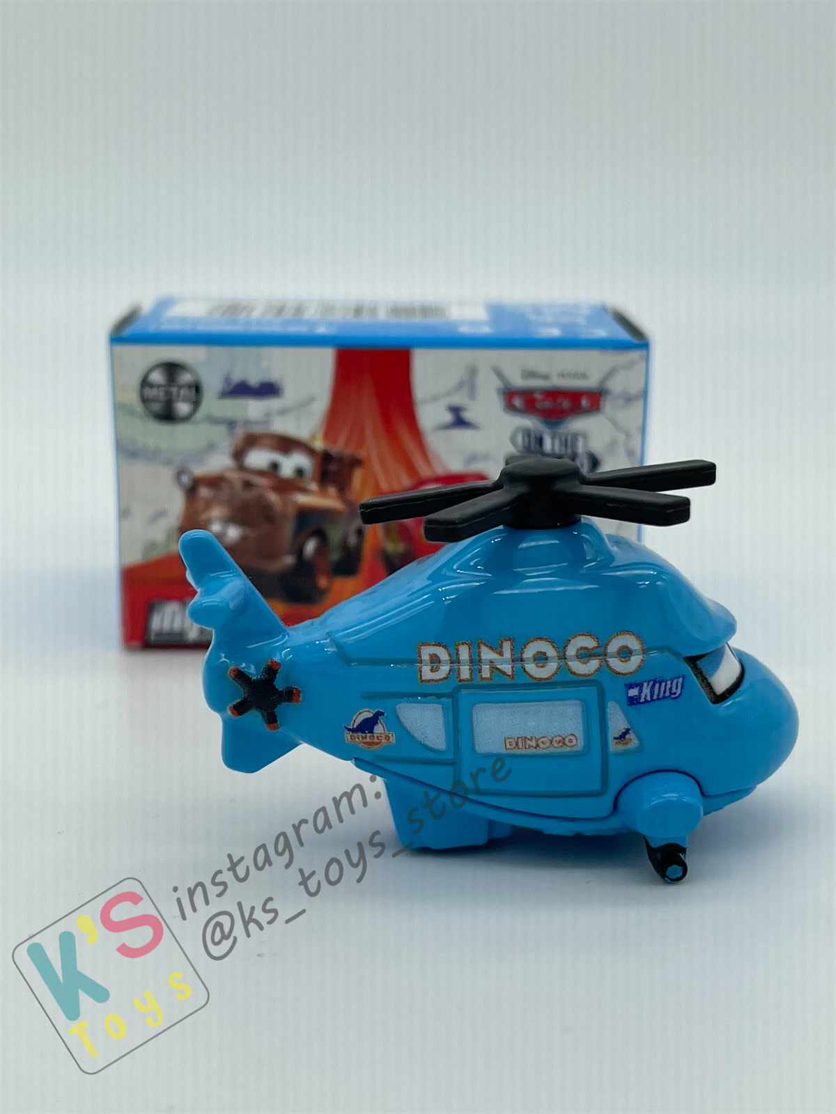 Mini Racers Pixar Disney Cars, 2023 Series 2 #22 ROTOR TURBOSKY - BNIB