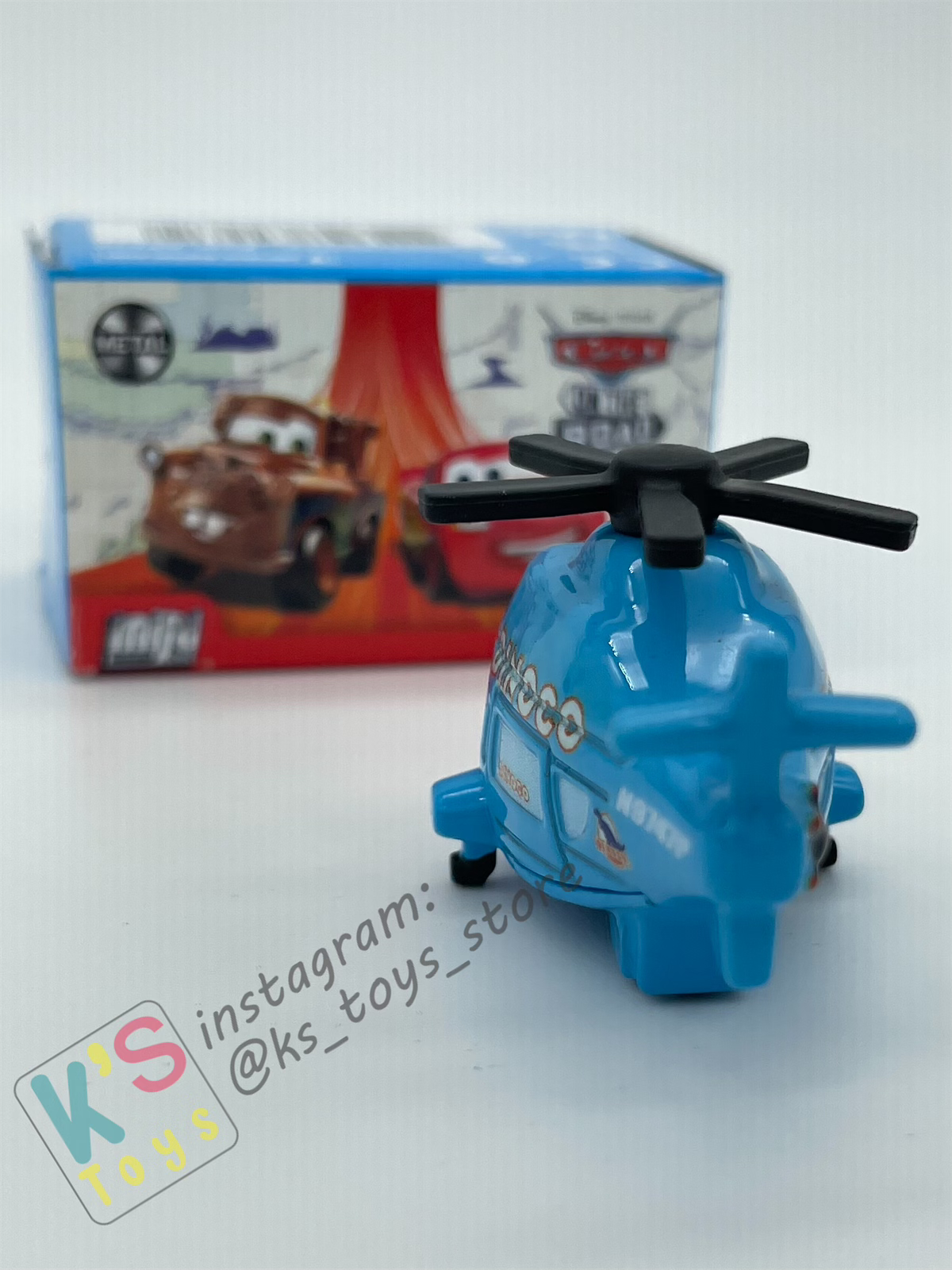 Mini Racers Pixar Disney Cars, 2023 Series 2 #22 ROTOR TURBOSKY - BNIB