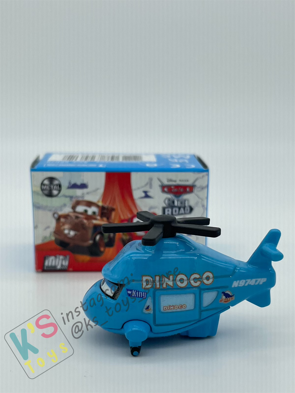 Mini Racers Pixar Disney Cars, 2023 Series 2 #22 ROTOR TURBOSKY - BNIB