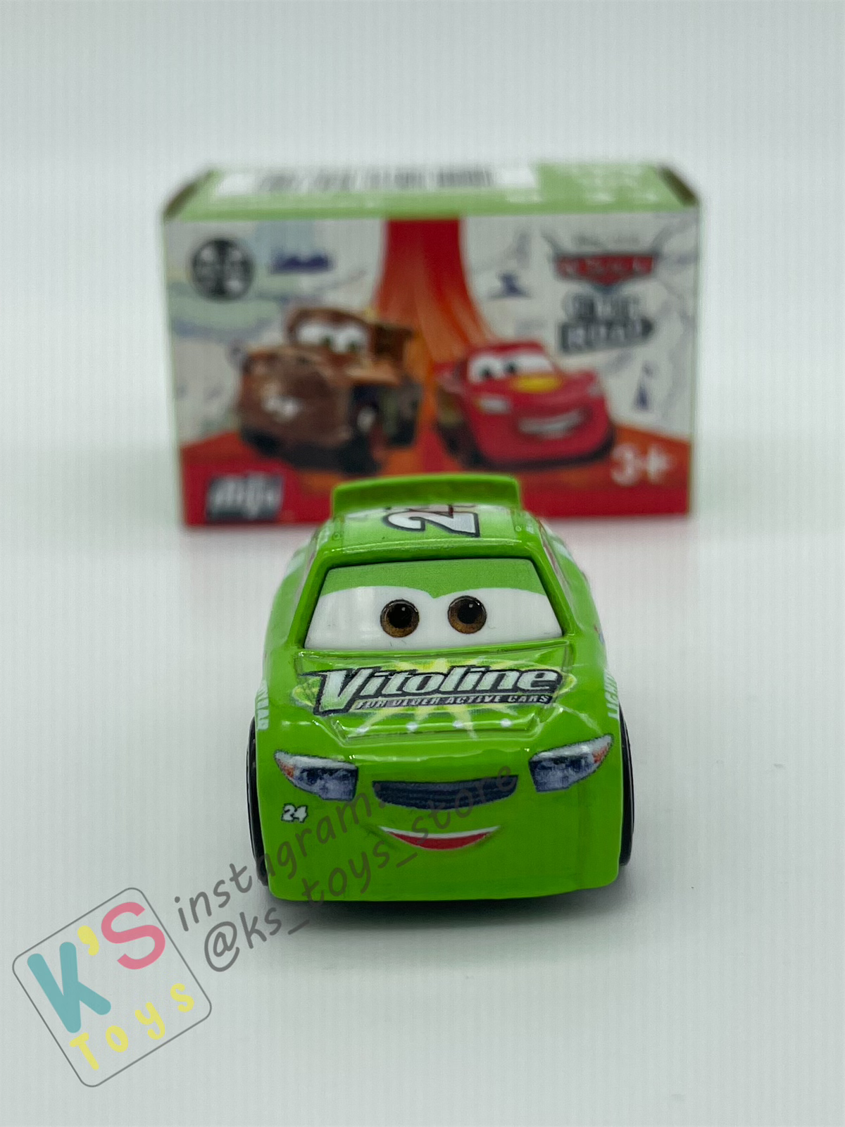 Mini Racers Pixar Disney Cars, 2023 Series 4 #46 BRICK YARDLEY - BNIB