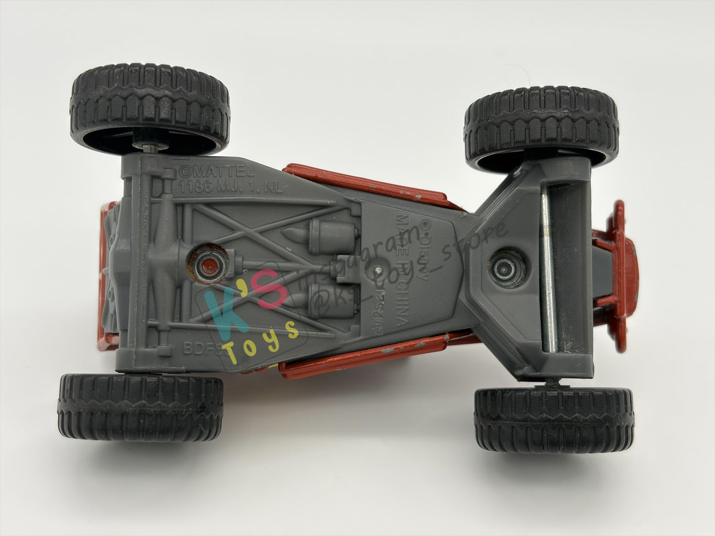 PRE-OWNED / LOOSE DISNEY PIXAR CARS BY MATTEL - "IDLE THREAT" RADIATOR SPRINGS 500 1/2 SERIES - GOOD CONDITION - READ DESCRIPTION!!!!!!!!!!