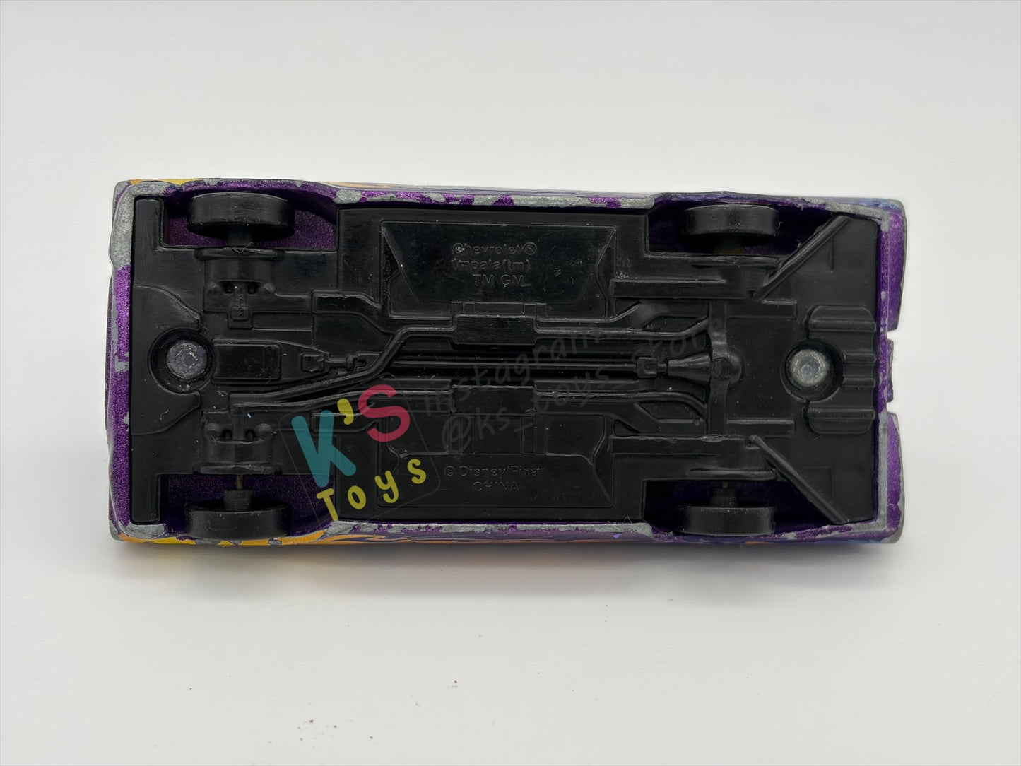 FREE ITEM!! PRE-OWNED / LOOSE DISNEY PIXAR CARS - "PURPLE RAMONE" WELL-PLAYED CONDITION
