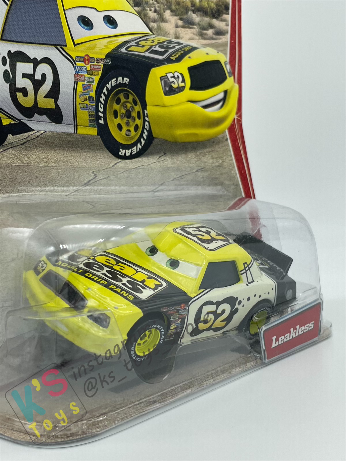 DISNEY PIXAR CARS BY MATTEL 1:55, LEAKLESS - CARS FIRST SERIES - BNIP