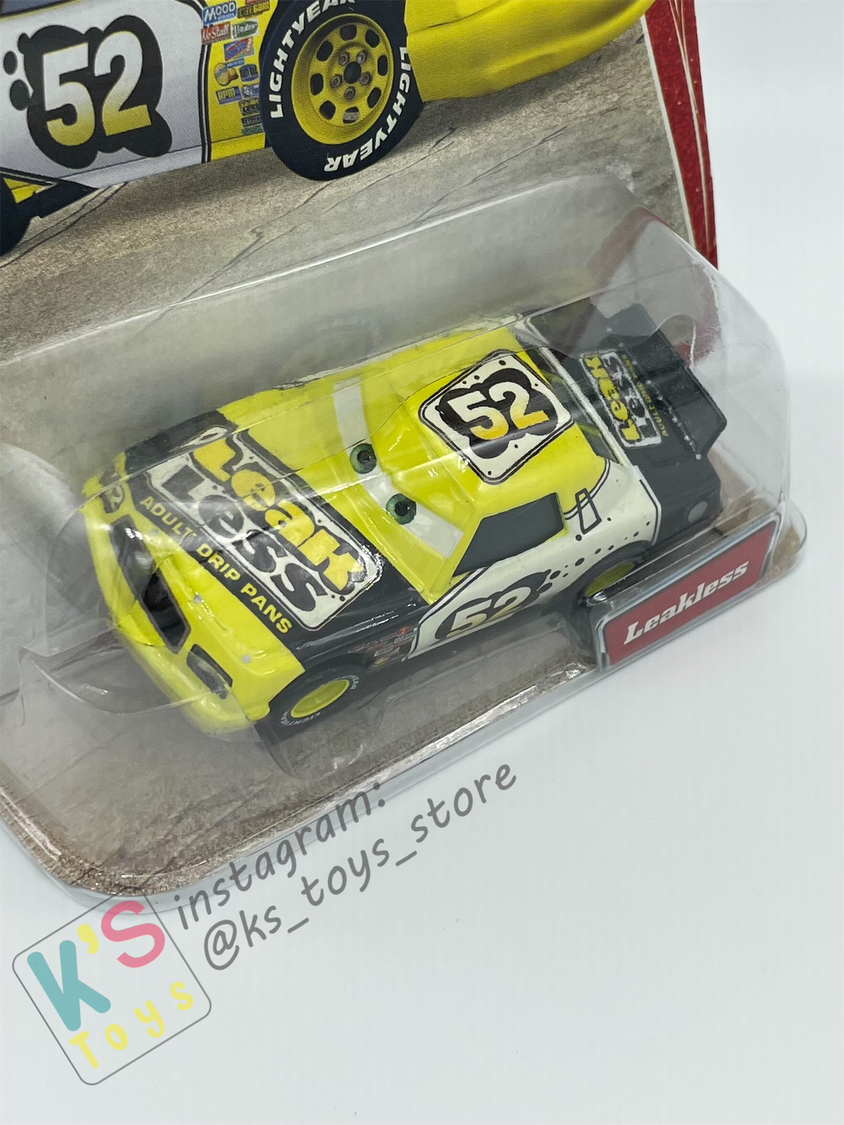 DISNEY PIXAR CARS BY MATTEL 1:55, LEAKLESS - CARS FIRST SERIES - BNIP