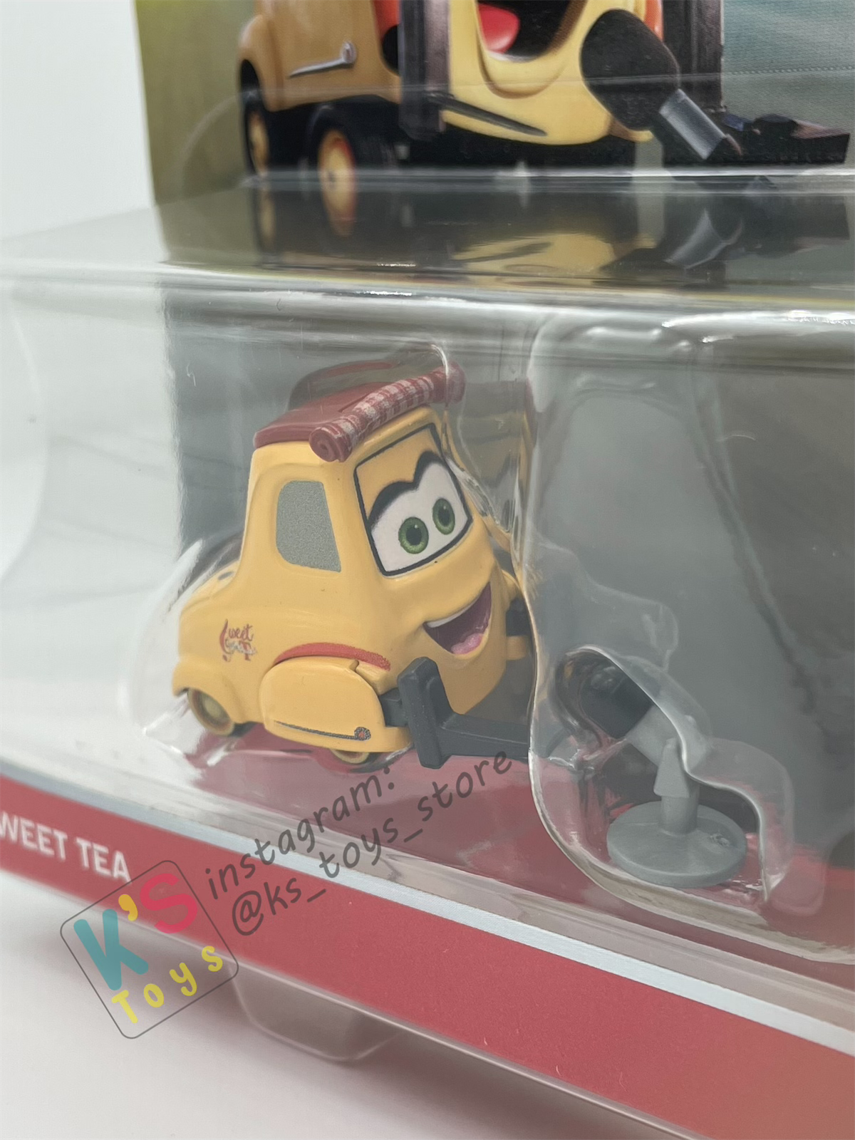 Disney Pixar Cars 1:55 by Mattel 2-Pack SWEET TEA AND LUIGO - BNIP