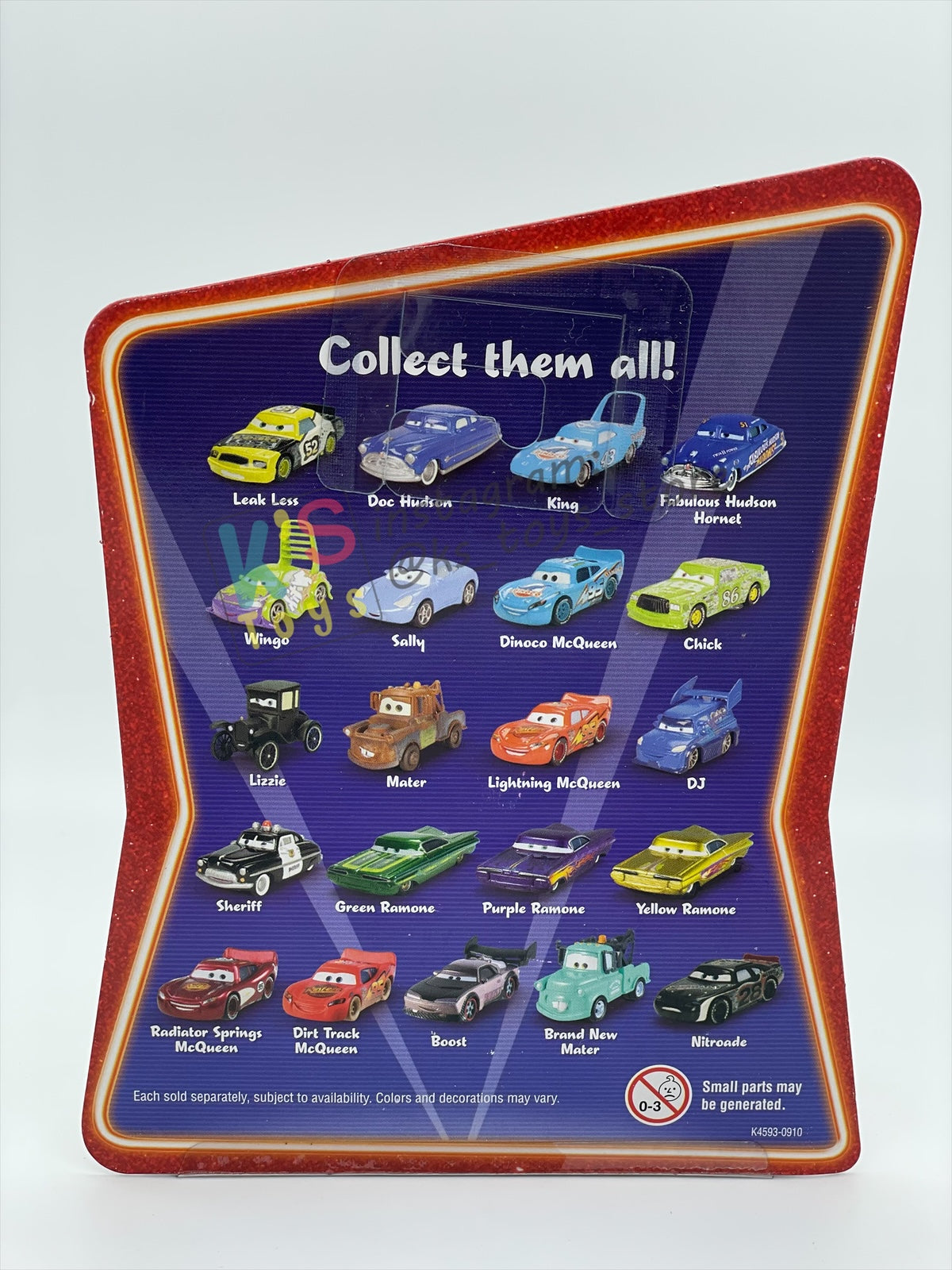 DISNEY PIXAR CARS 1:55 BY MATTEL, CRUISING LIGHTNING MCQUEEN - SUPERCHARGED SERIES - BNIP