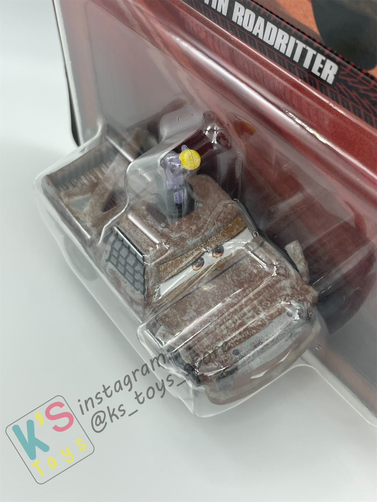 Disney Pixar Cars by MATTEL, JUSTIN ROADRITTER - 2024 NEW RELEASE - BNIP
