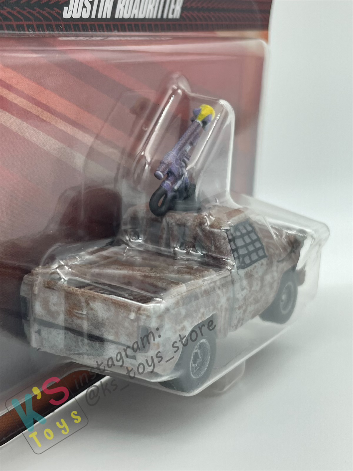 Disney Pixar Cars by MATTEL, JUSTIN ROADRITTER - 2024 NEW RELEASE - BNIP
