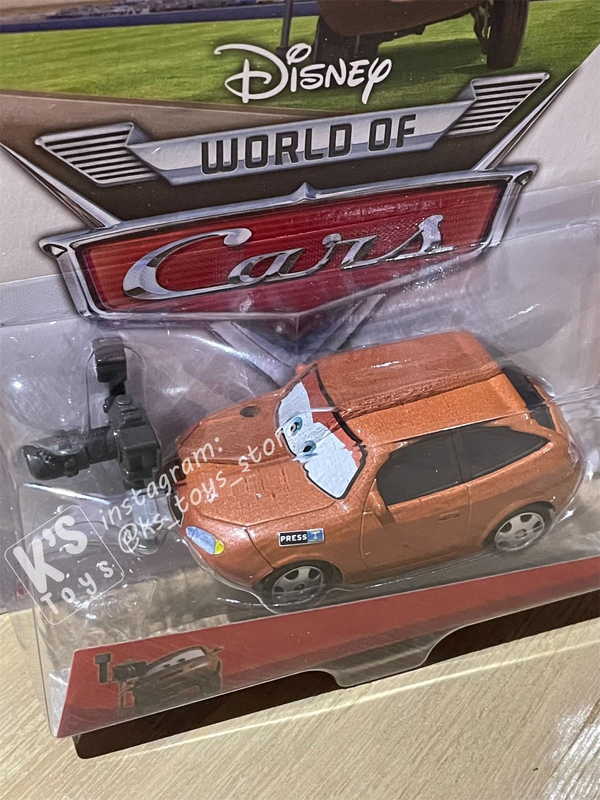 DISNEY PIXAR CARS BY MATTEL, “CORA COPPER" RSN SERIES - BNIP