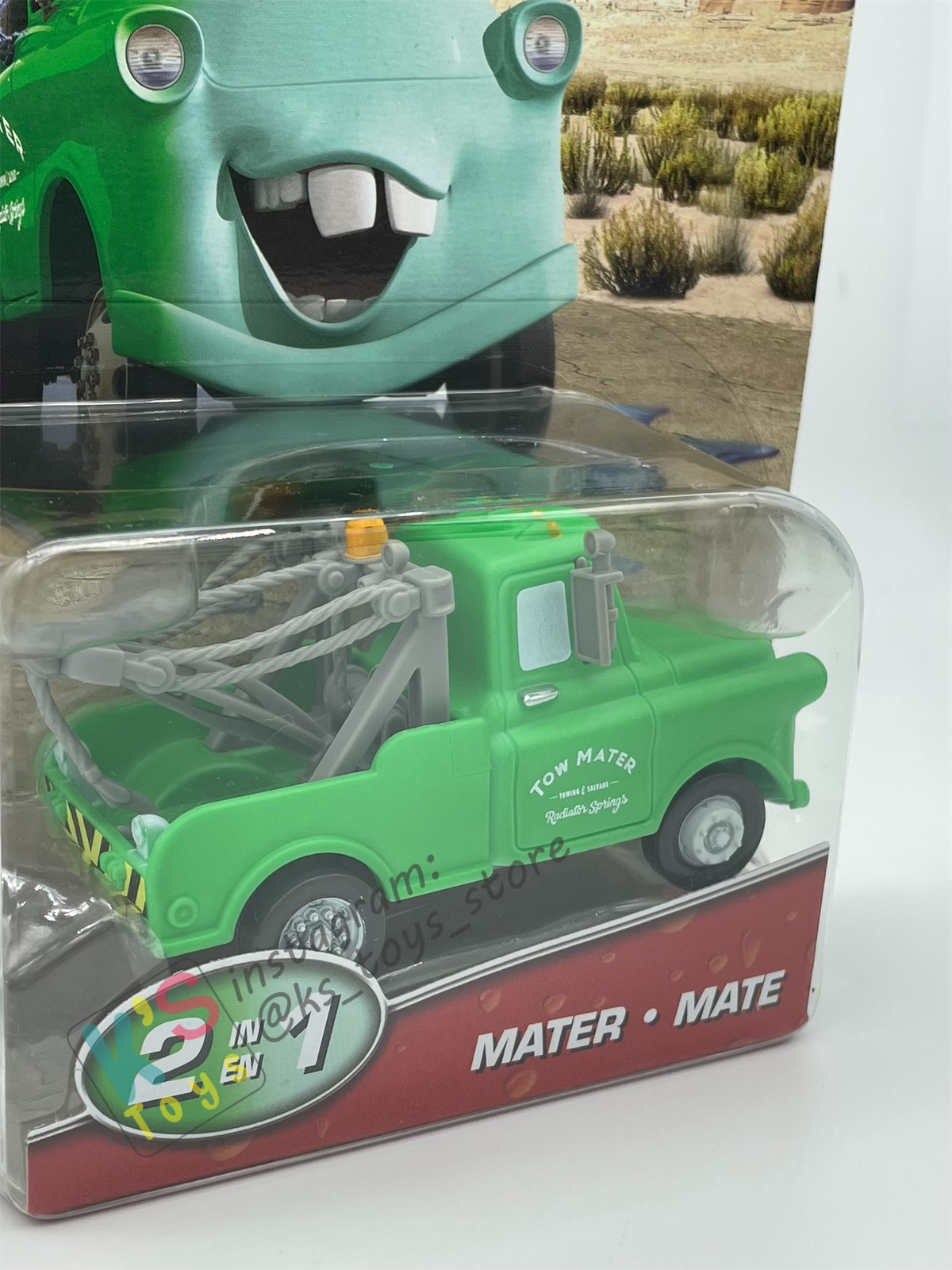 COLOR CHANGERS Disney Pixar Cars by MATTEL, BRAND NEW MATER (GREEN / LIGHT BLUE) - 2025 RE-RELEASED - BNIP