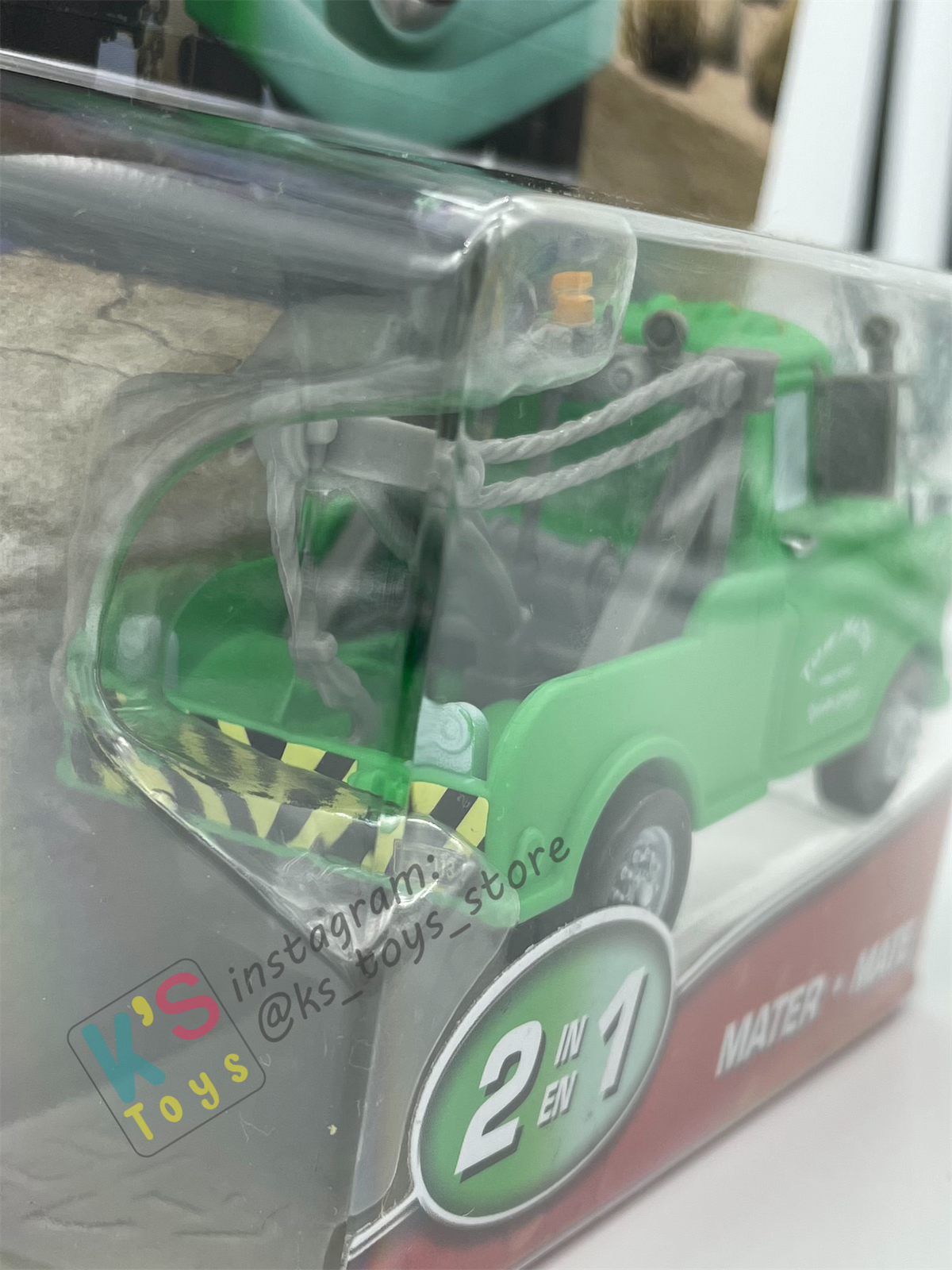 COLOR CHANGERS Disney Pixar Cars by MATTEL, BRAND NEW MATER (GREEN / LIGHT BLUE) - 2025 RE-RELEASED - BNIP