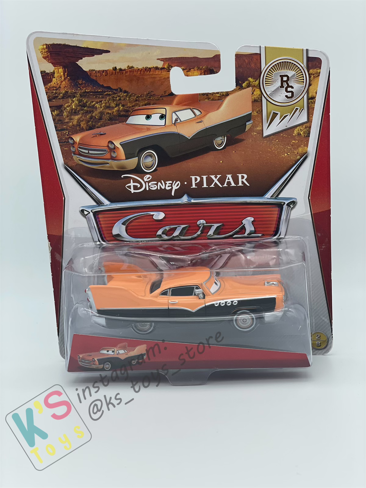 DISNEY PIXAR CARS 1:55 BY MATTEL, HANK "HALLOWEEN" MURPHY - RADIATOR SPRINGS - BNIP