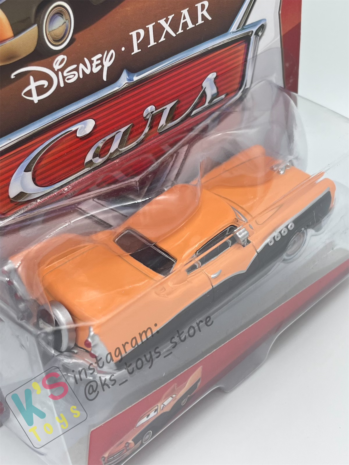 DISNEY PIXAR CARS 1:55 BY MATTEL, HANK "HALLOWEEN" MURPHY - RADIATOR SPRINGS - BNIP