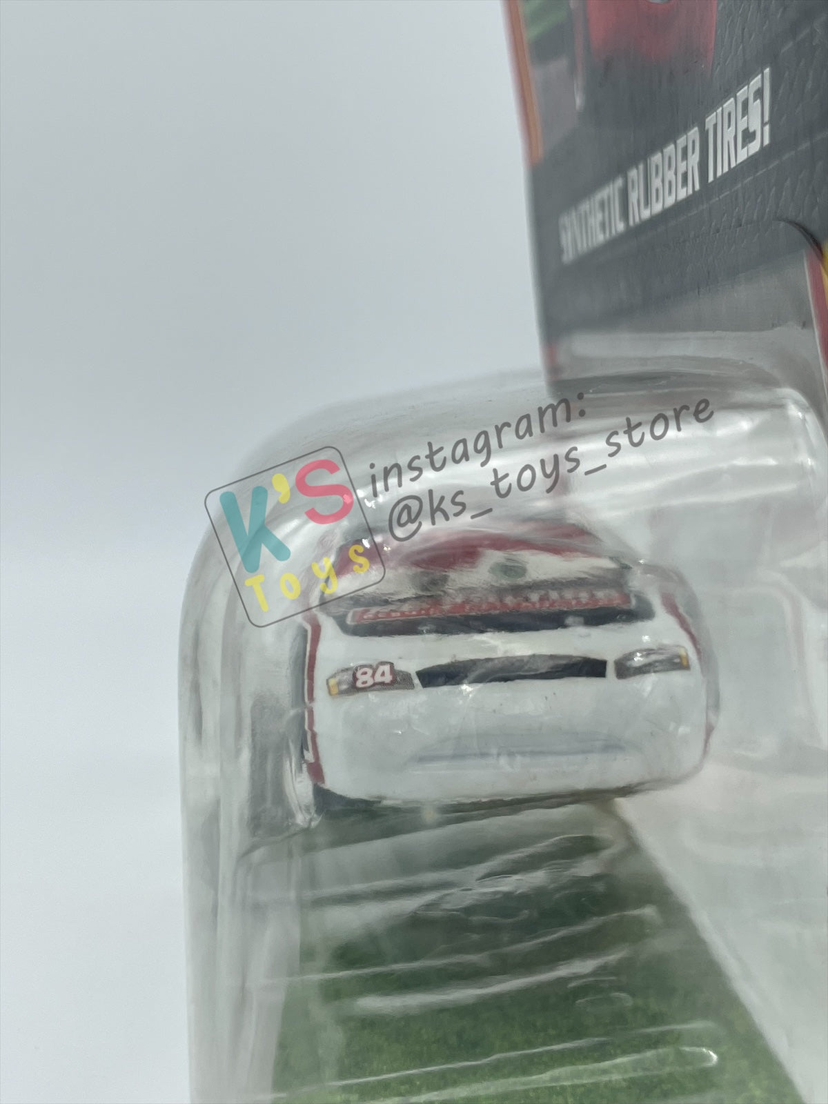 DISNEY PIXAR CARS 1:55 BY MATTEL, "RE-VOLTING NO. 84" SYNTHETIC RUBBER TIRES SERIES - BNIP