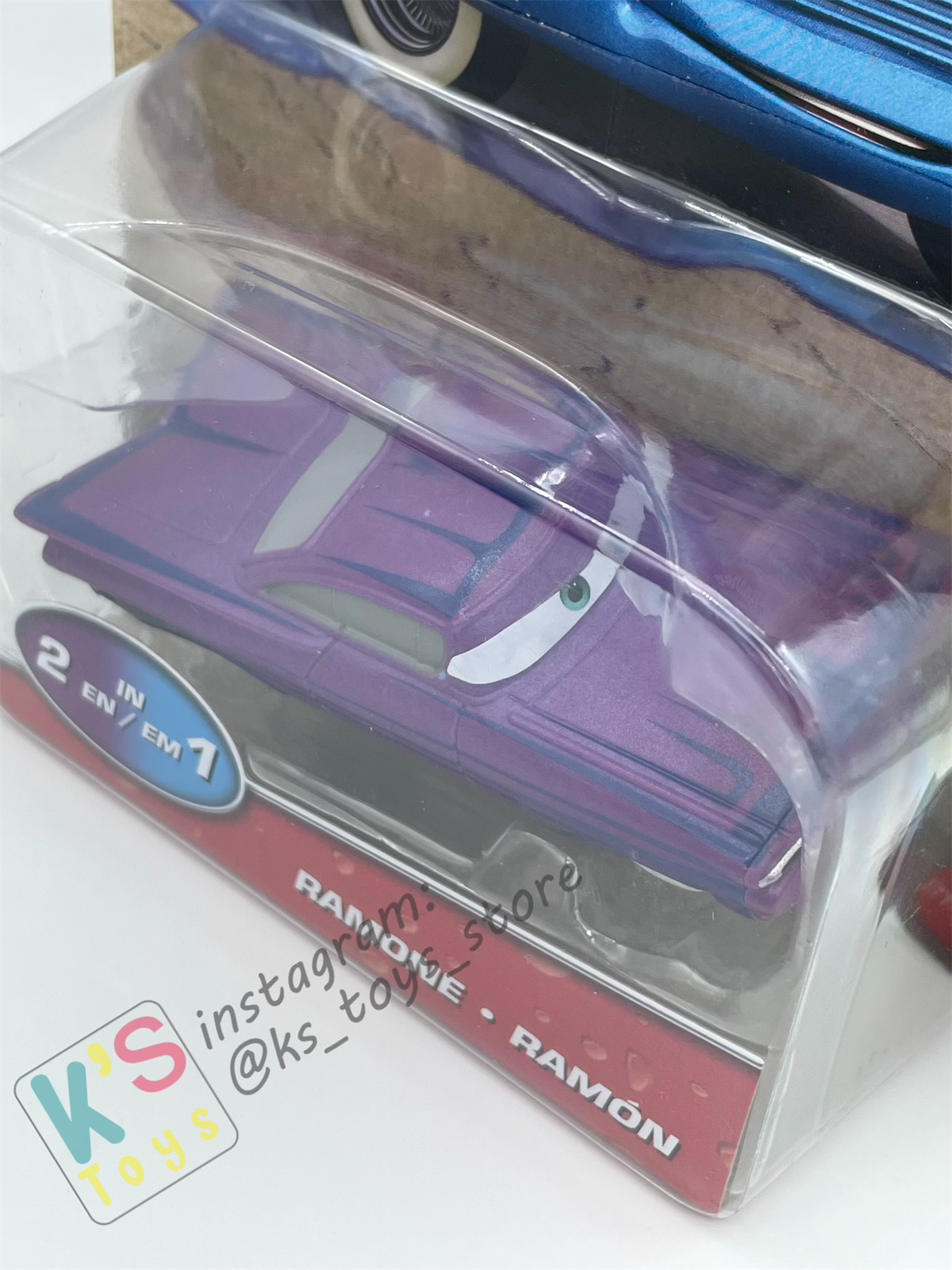 COLOR CHANGERS Disney Pixar Cars by MATTEL, RAMONE (BLUE/PURPLE) - 2023 NEW RELEASE - BNIP