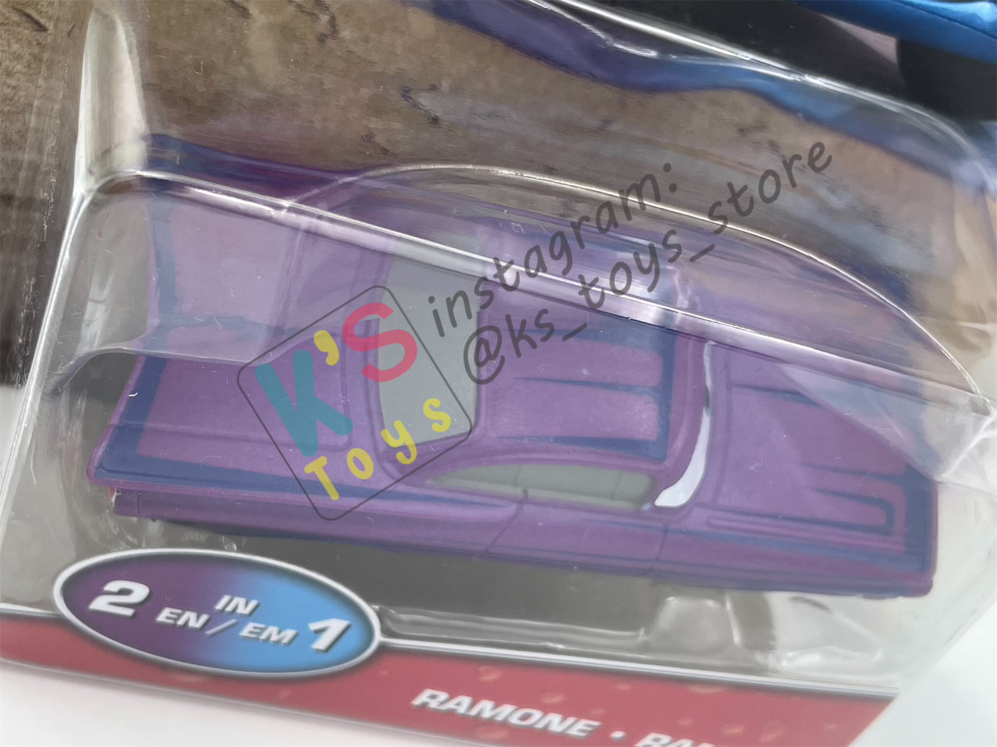 COLOR CHANGERS Disney Pixar Cars by MATTEL, RAMONE (BLUE/PURPLE) - 2023 NEW RELEASE - BNIP