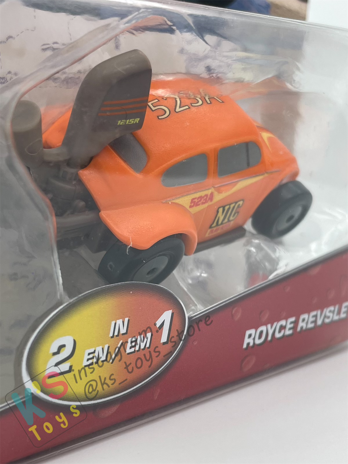 COLOR CHANGERS Disney Pixar Cars by MATTEL, ROYCE REVSLEY - 2023 NEW RELEASE - BNIP