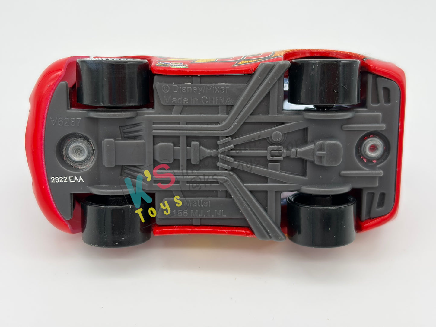 PRE-OWNED / LOOSE DISNEY PIXAR CARS - "LIGHTNING MCQUEEN AS MICKEY - DISNEY PARKS EXCLUSIVE - MINT CONDITION