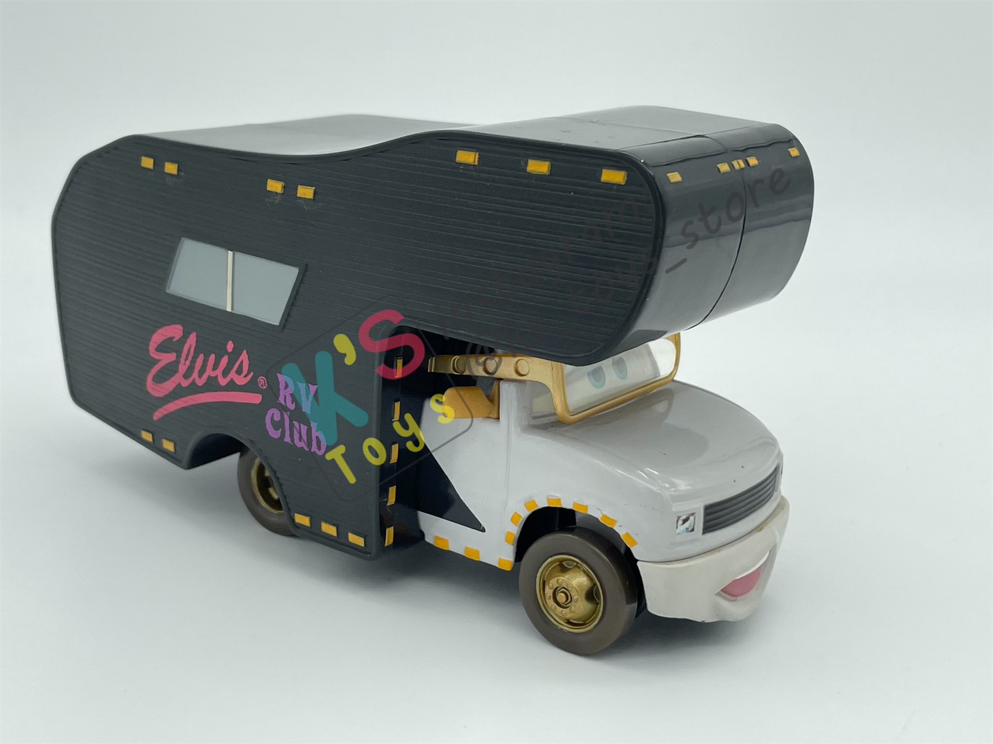 PRE-OWNED / LOOSE DISNEY PIXAR CARS - "ELVIS RV" CARS 1 PISTON CUP SERIES - DISPLAYED CONDITION