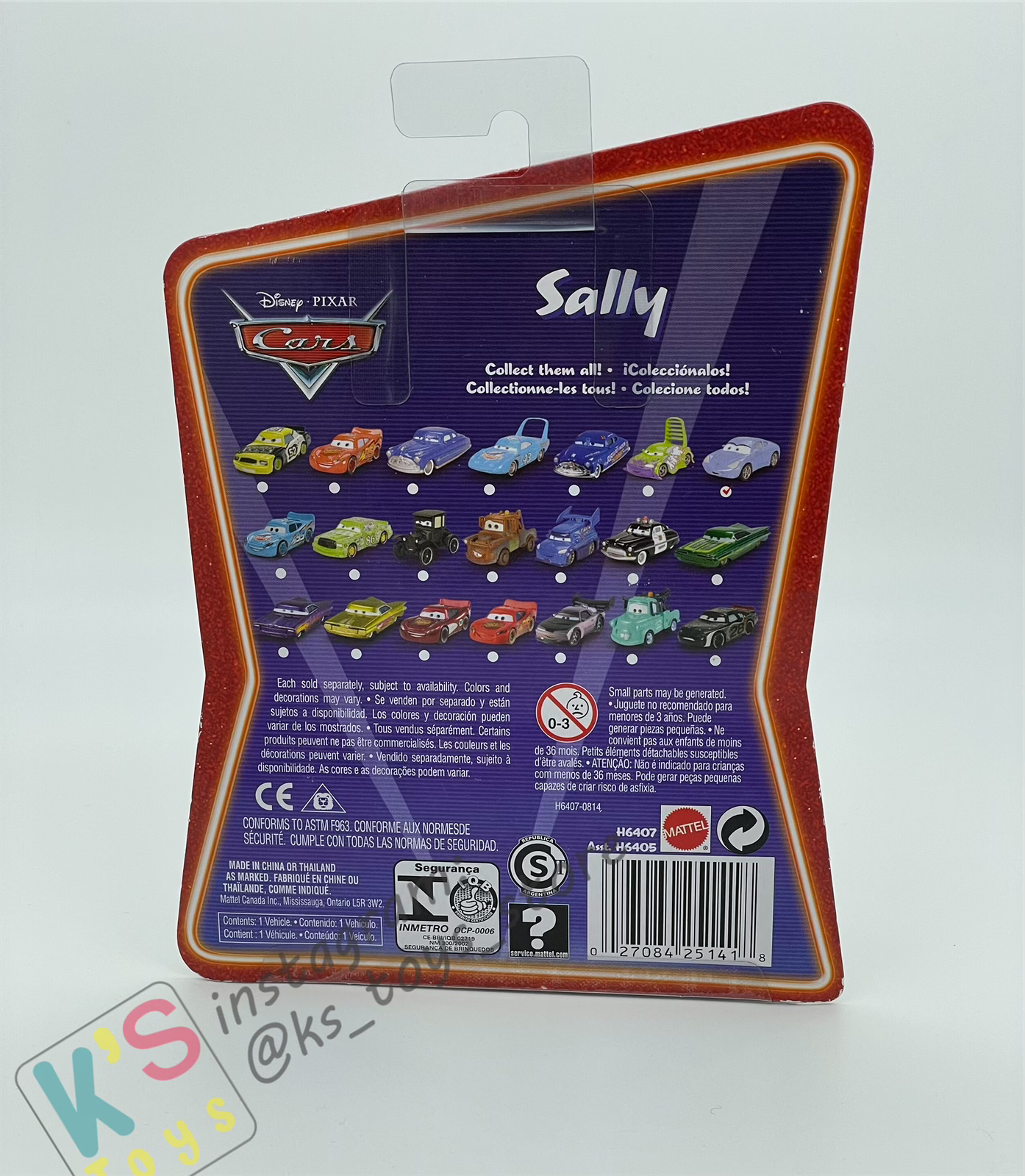 DISNEY PIXAR CARS BY MATTEL, SALLY - SUPERCHARGED - BNIP