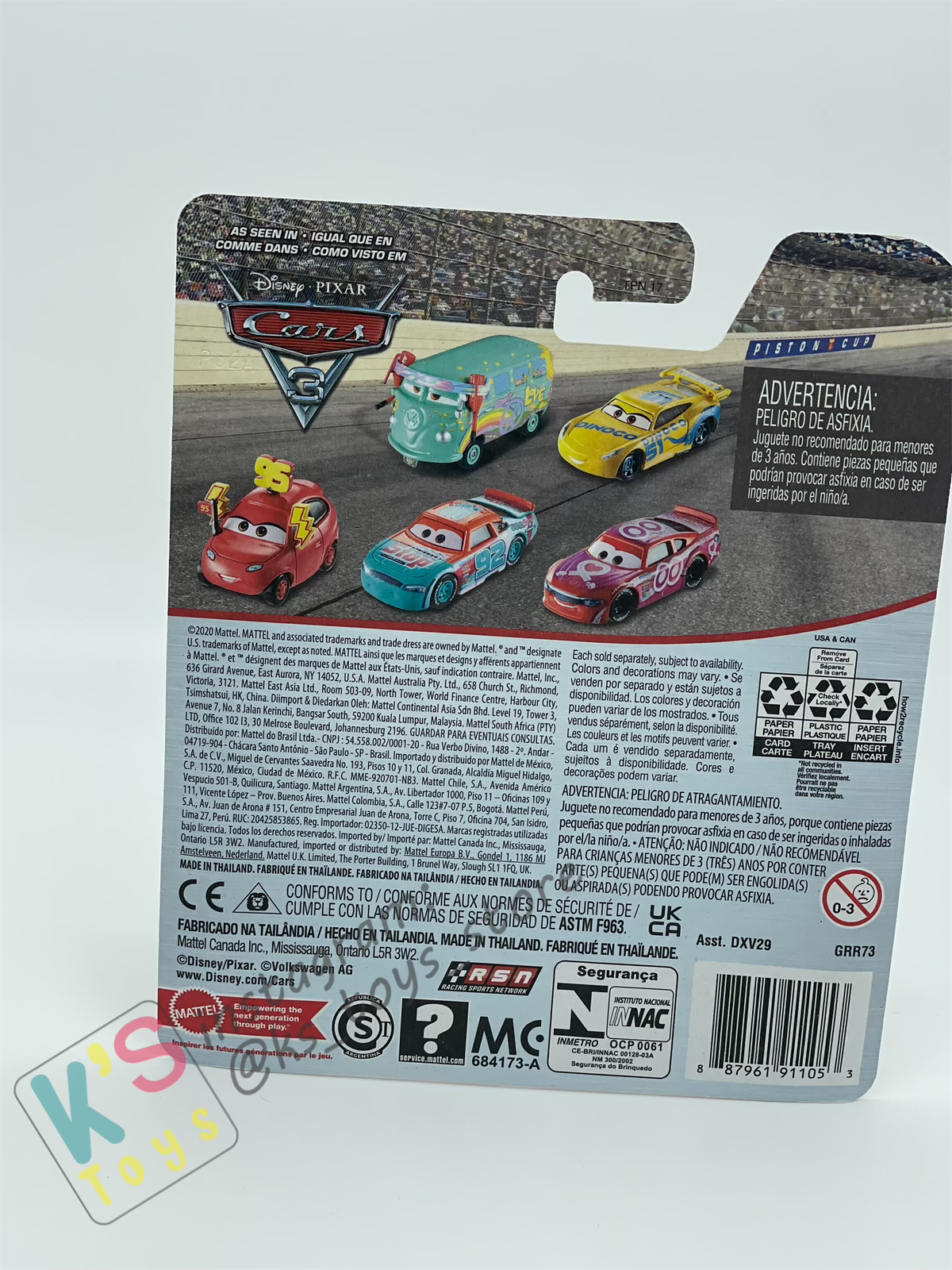 DISNEY PIXAR CARS BY MATTEL - "MILLIE" 2021 NEW RELEASE - BNIP