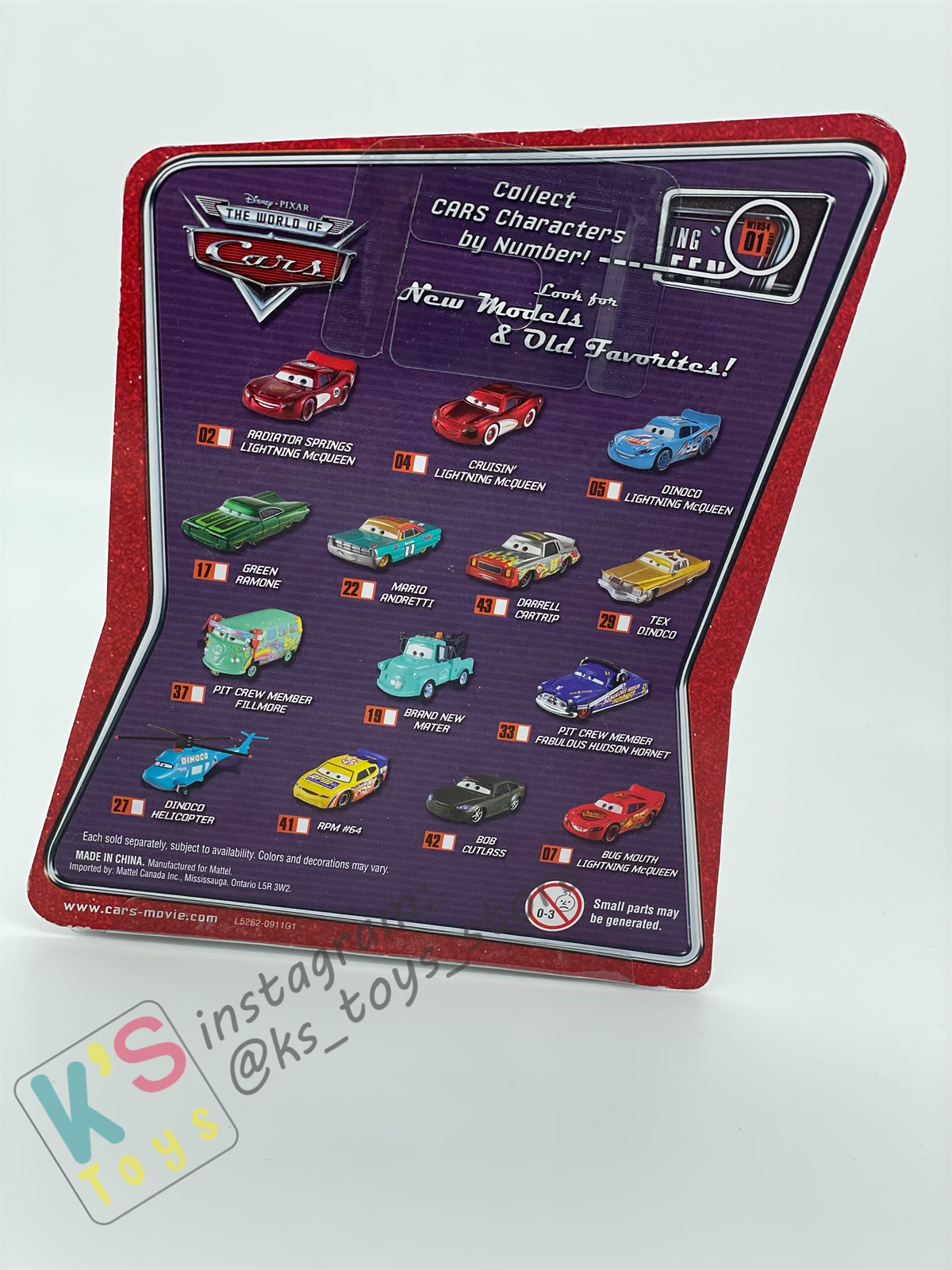 DISNEY PIXAR CARS BY MATTEL, STRIP WEATHERS "THE KING" - SUPERCHARGED - BNIP