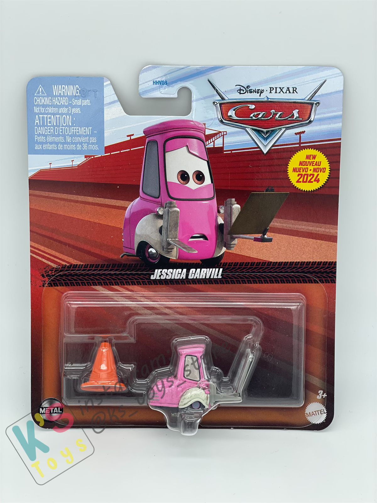 Disney Pixar Cars by MATTEL, JESSICA CARVILL - 2024 NEW RELEASE - BNIP