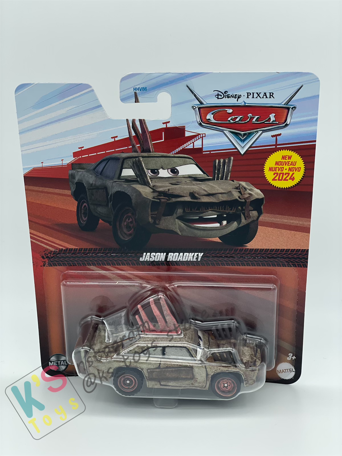 Disney Pixar Cars by MATTEL, JASON ROADKEY - 2024 NEW RELEASE - BNIP