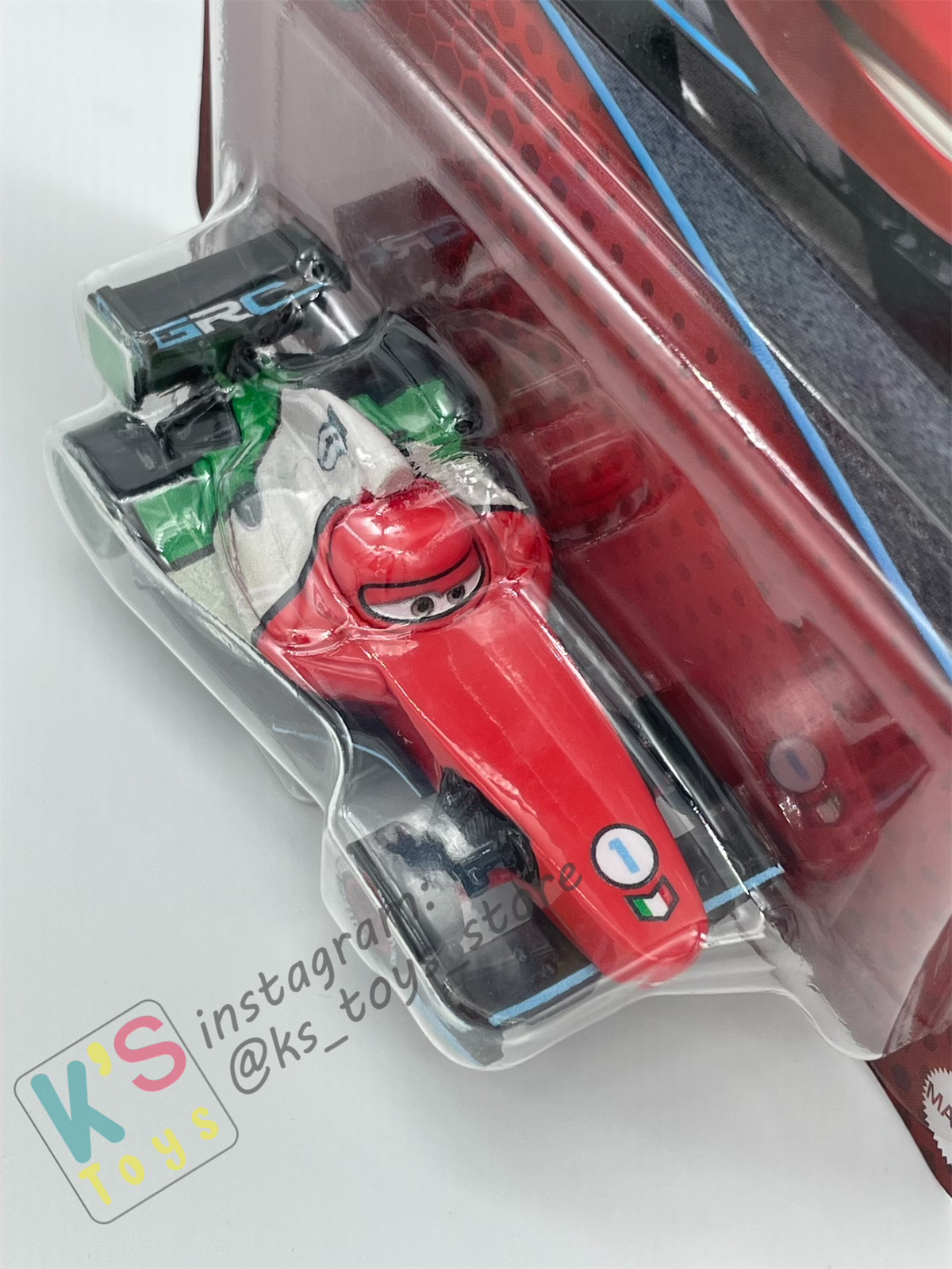 Disney Pixar Cars by MATTEL, NEW RELEASE - FRANCESCO BERNOULLI GRC SERIES - Case H 2024 - BNIP