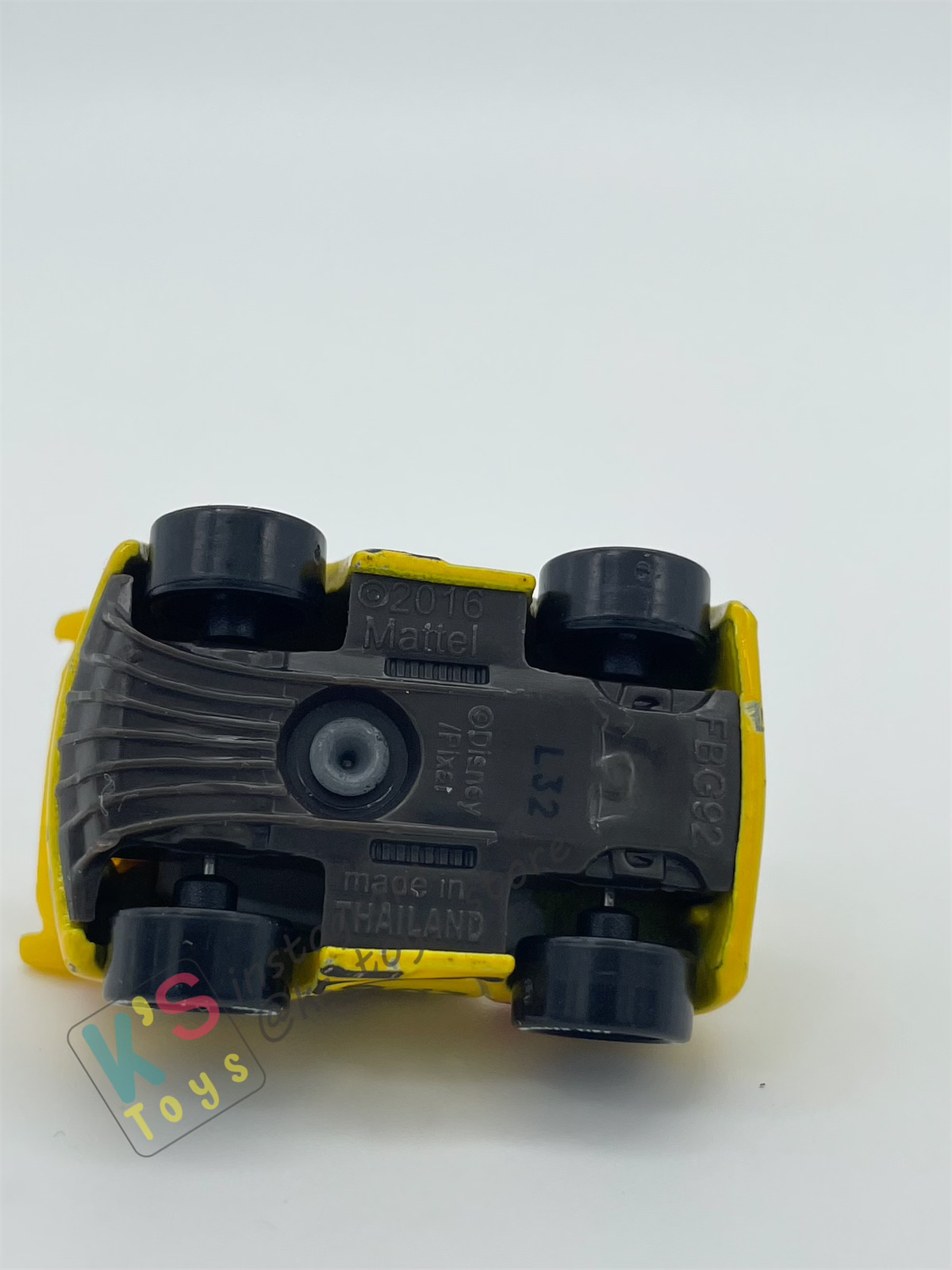 Loose Mini Racers Pixar Disney Cars, Cruz Ramirez as Storm (Thomasville Cruz) - Played Condition